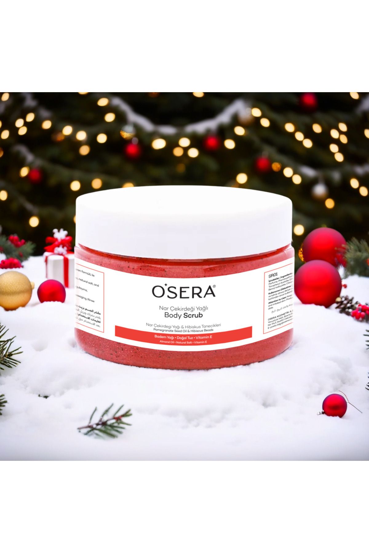 OSERA Body Scrub Besleyici Arındırıcı Nemlendirici Vücut Peelingi 280 gr