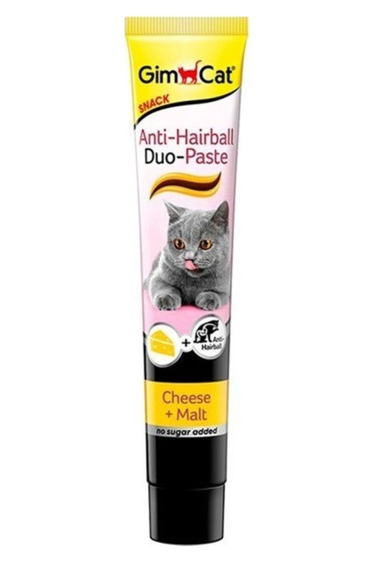 Gimcat Anti-Hairball Duo Paste Peynir ve Maltlı Kedi Macunu 50 Gr