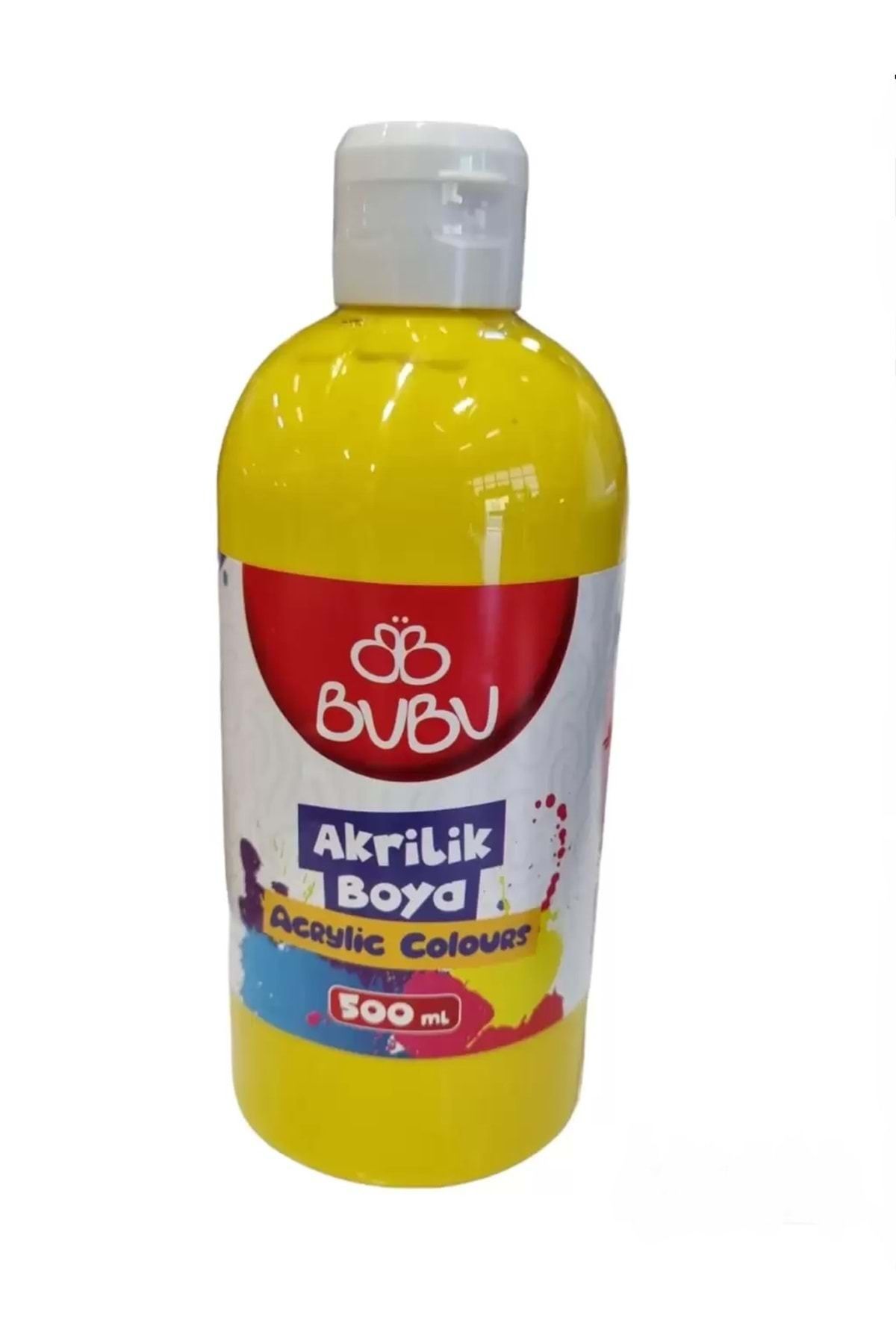 Bubu BU-BU AKRİLİK BOYA 500 GR. SARI