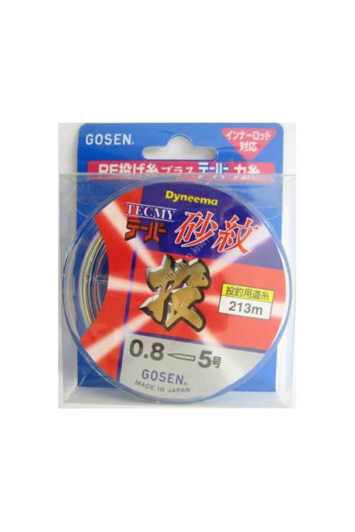 GOSEN Tecmy Taper PE [Multicolor] 213m - 1-5