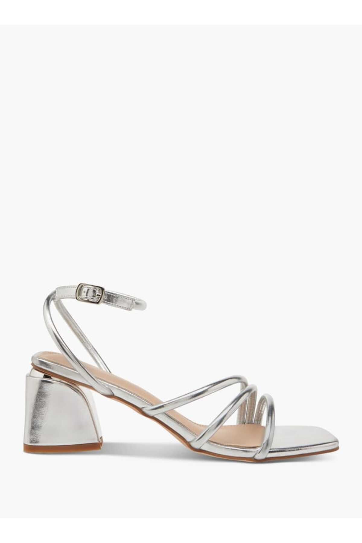 Flora Bella by Shoexpress-Flora Bella Block Heeled Sandals with Buckle Closure 3