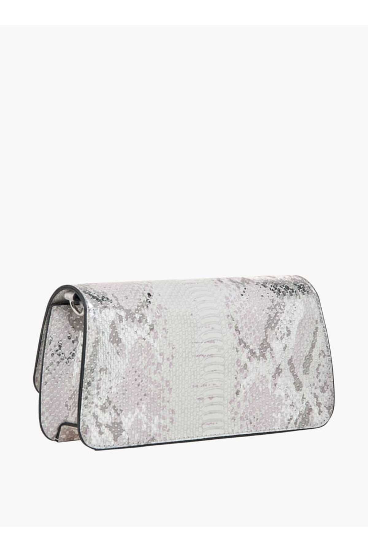 Celeste-Animal Textured Crossbody Bag with Detachable Strap 3