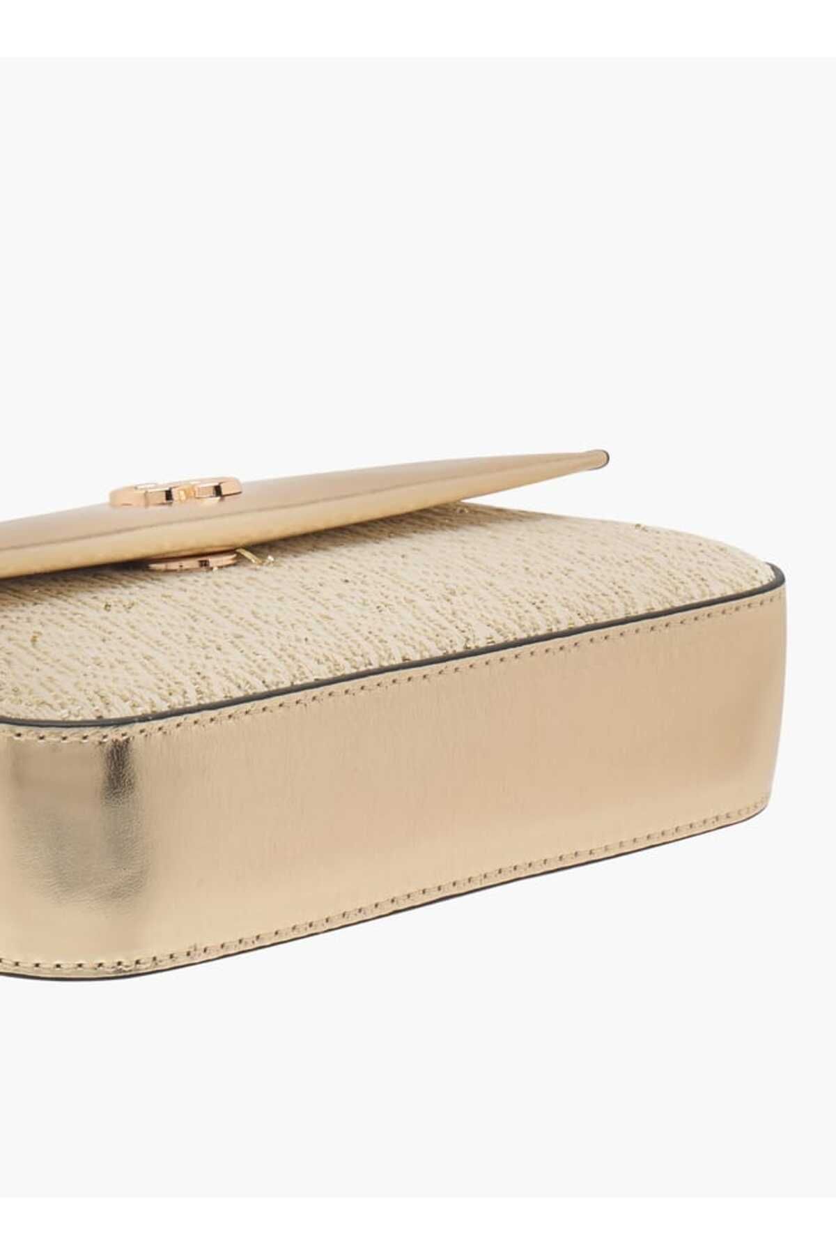 Celeste-Textured Satchel Bag with Detachable Strap and Top Handle 5