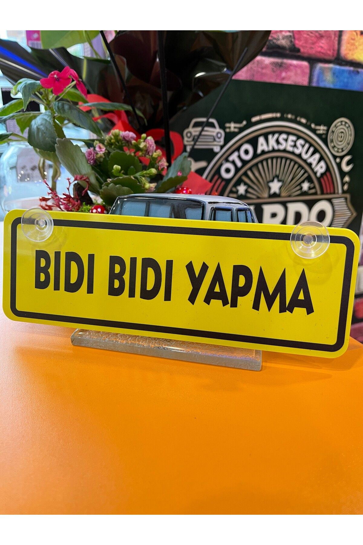 shop Bıdı Bıdı Yapma - Vantuzlu Cam Süsü