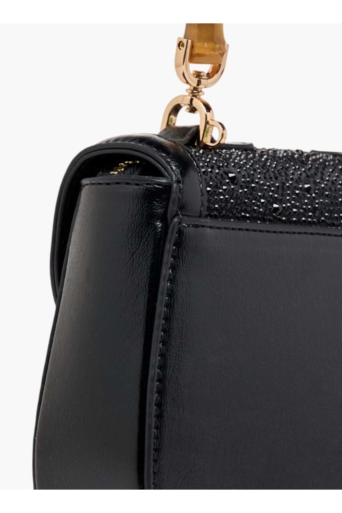 ELLE-Embellished Tote Bag with Top Handle and Adjustable Strap 5