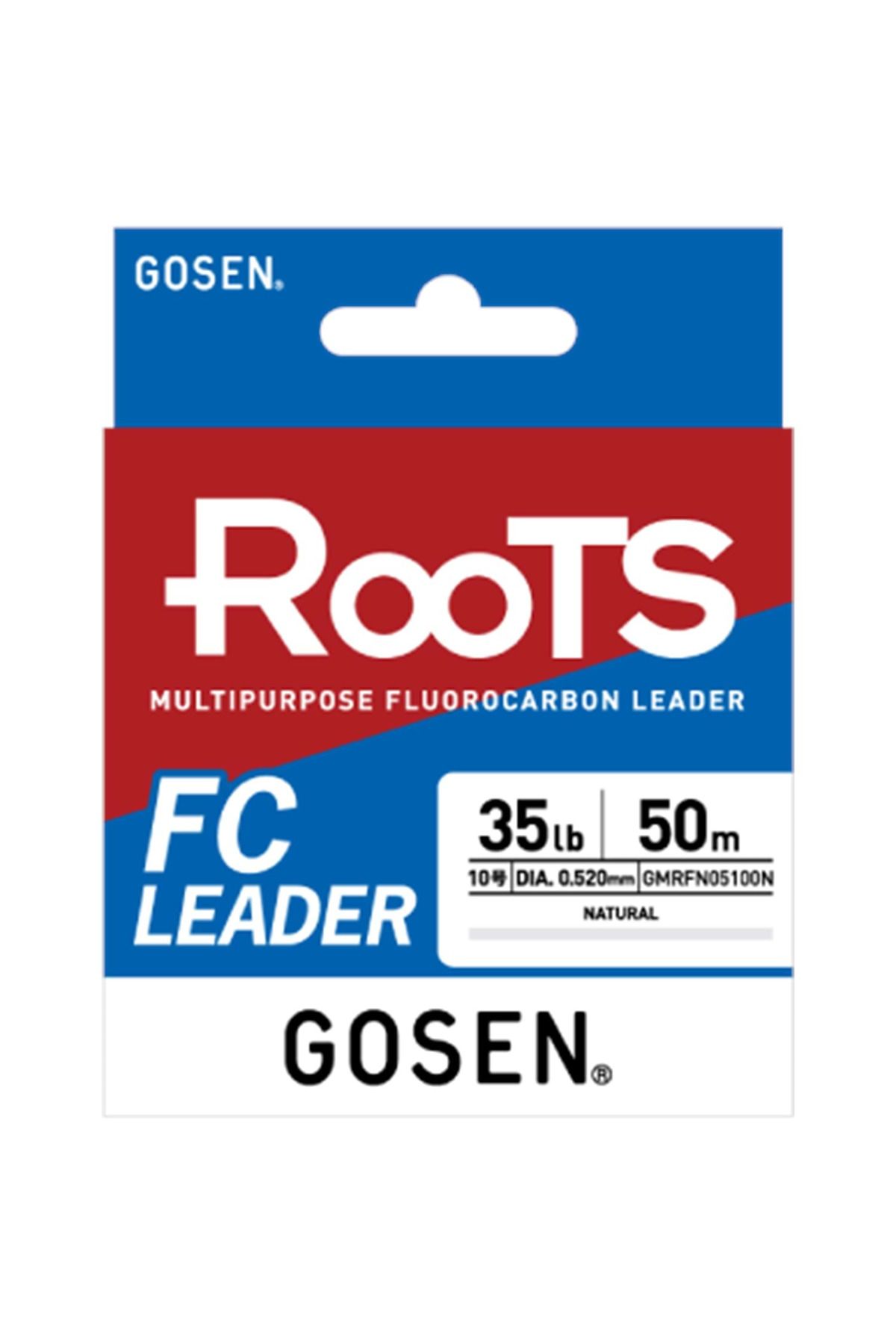 GOSEN Roots %100 FC Leader Fluoro Carbon Misina 50mt - 0,570 MM