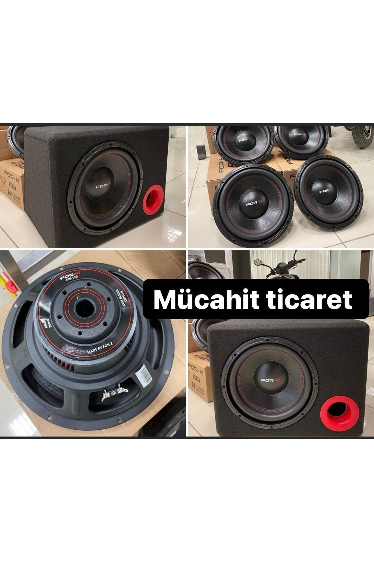 FORX5 Wx-120 30cm Subwoofer Özel Kabinli Bass 1200wat 300rms