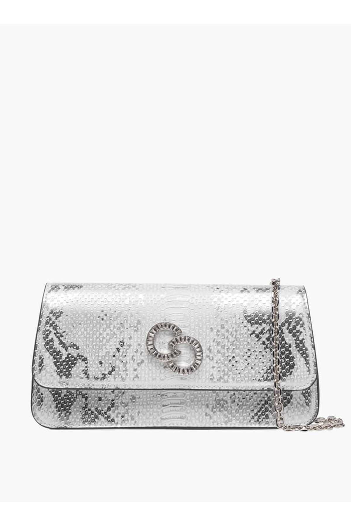 Celeste-Animal Textured Crossbody Bag with Detachable Strap 1