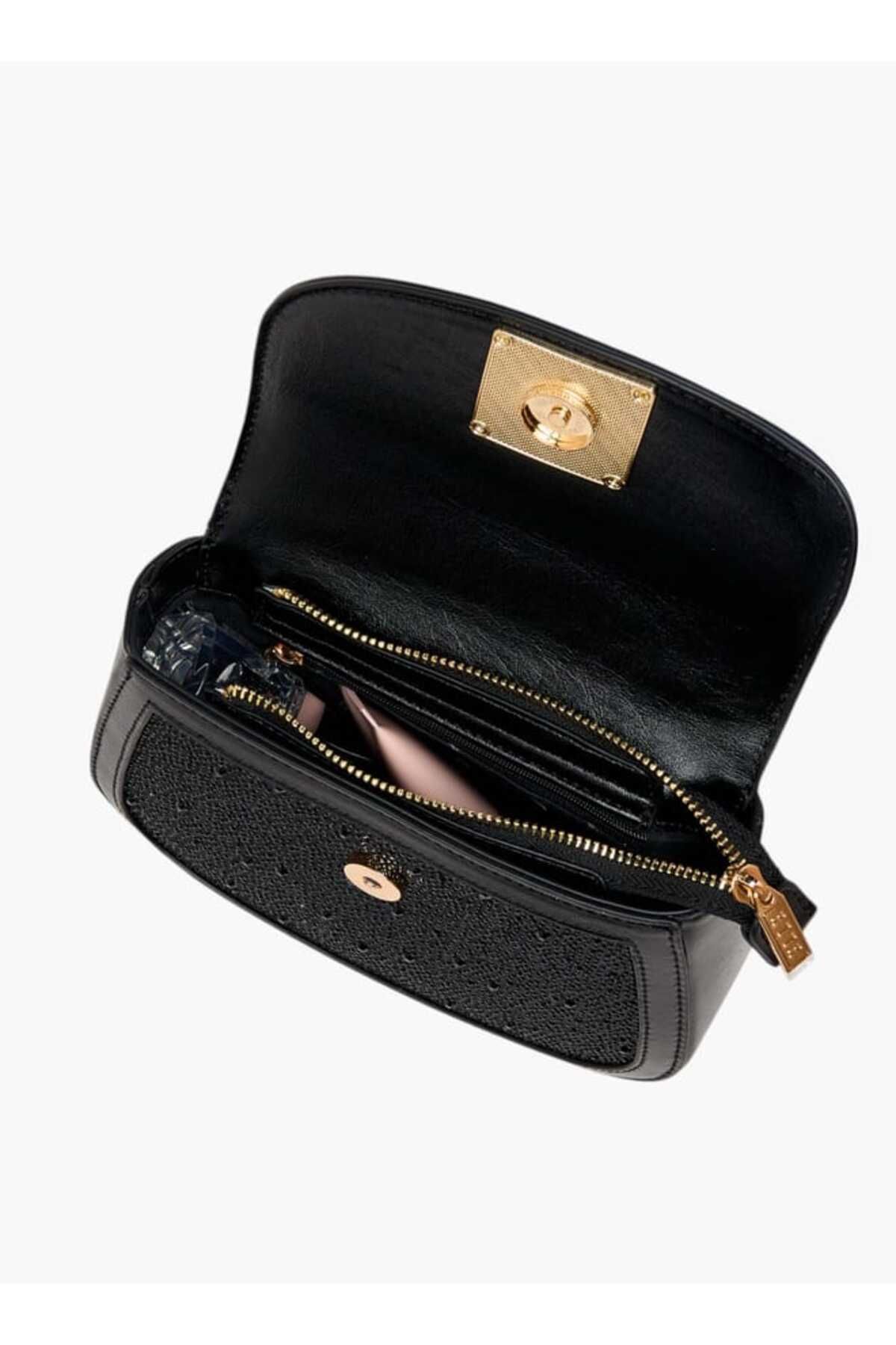 ELLE-Embellished Tote Bag with Top Handle and Adjustable Strap 7