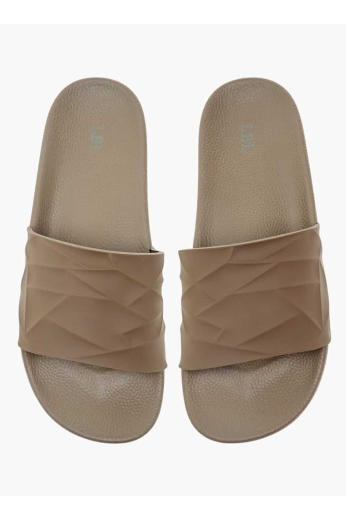 LBL by Shoexpress-Textured Slip-On Slides 1