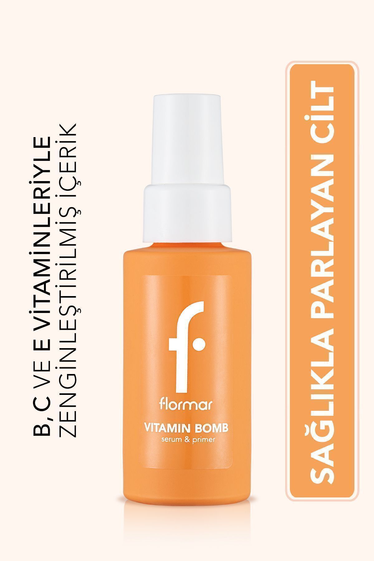 Nem ve Işıltı Veren Vitaminli Serum-Makyaj Bazı - Vitamin Bomb Serum&Primer - 000 - 8682536046305 — زرد 31000234-000