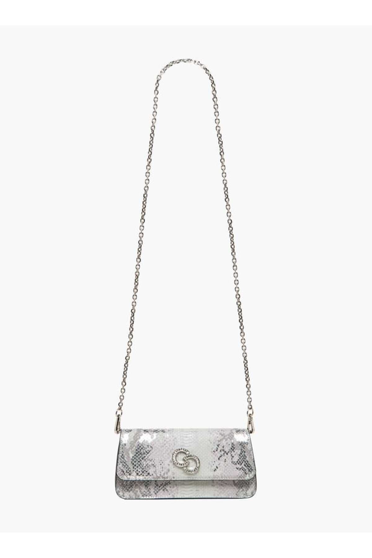 Celeste-Animal Textured Crossbody Bag with Detachable Strap 2