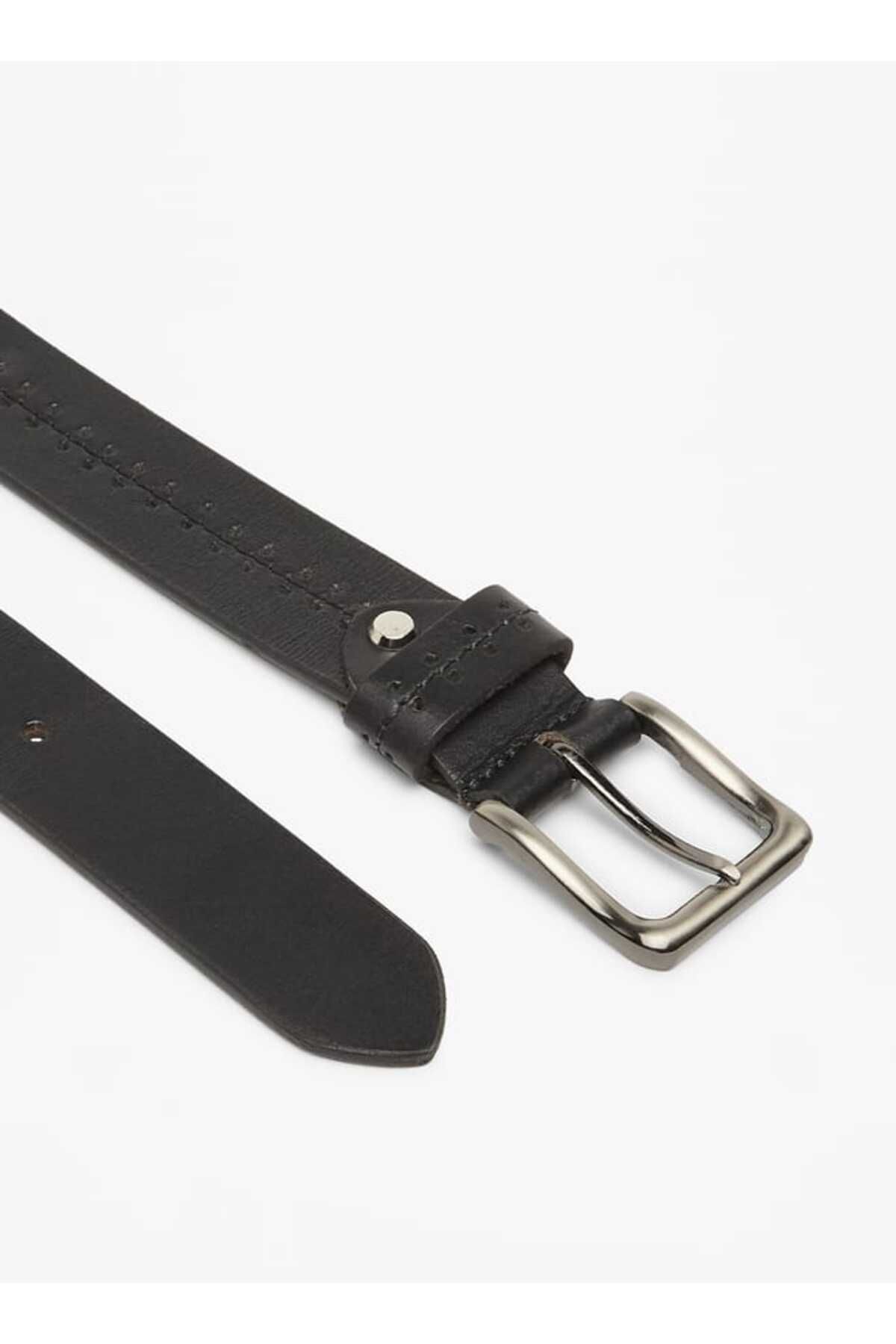 Lee Cooper-Lee Cooper Leather Belt with Pin Buckle 3