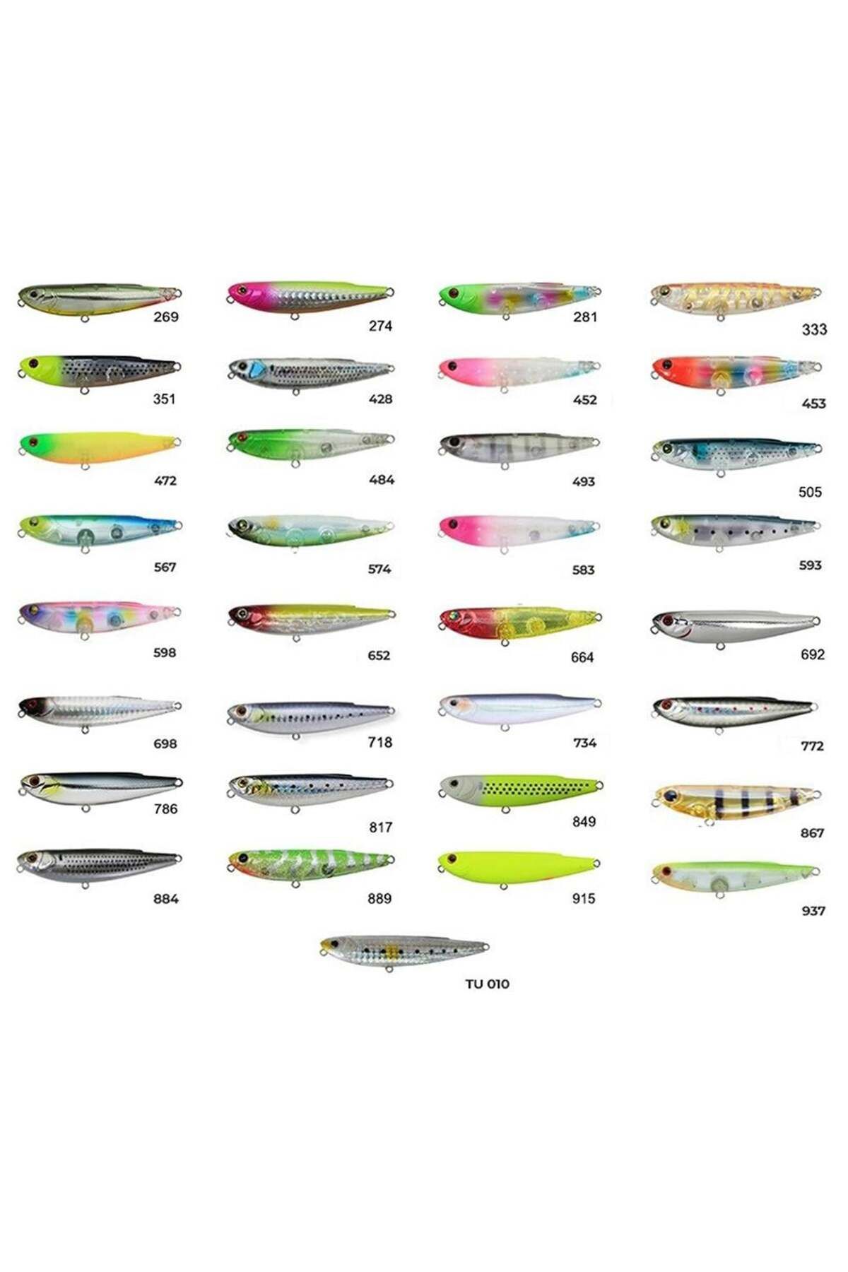 ZİPBAİTS Zipbaits Fakie Dog 70mm WDT Su Üstü 8.2gr Maket Balık - 269