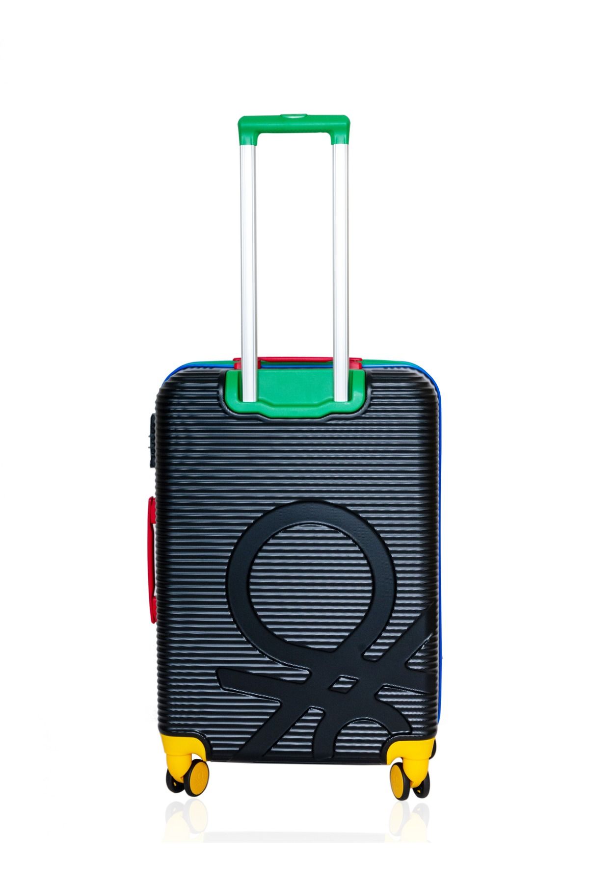 United Colors of Benetton-20" Cabin Luggage Trolley, Traveling Bag, Black 4