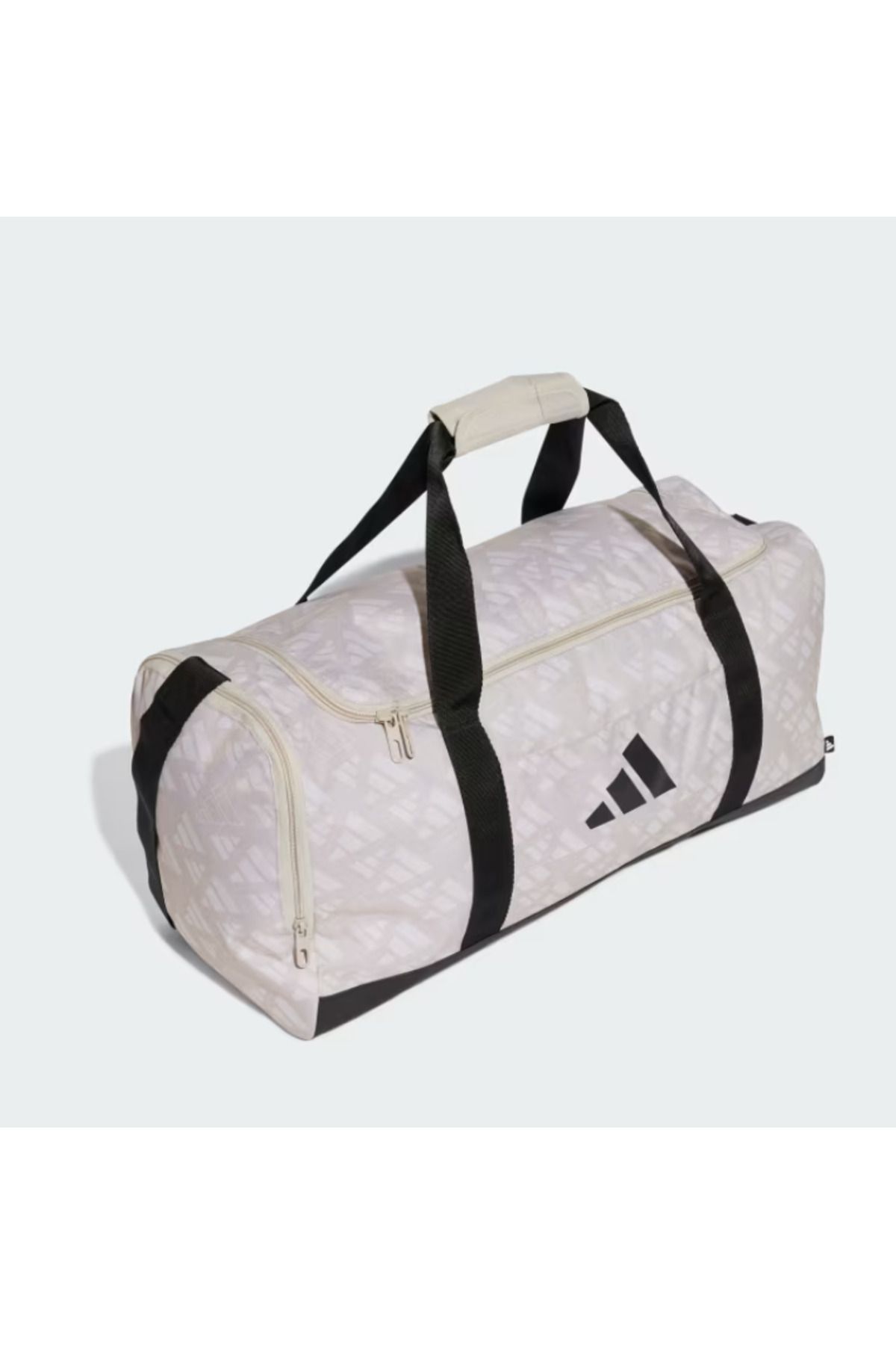 adidas-Linear Printed Duffel Bag - Medium Size 2