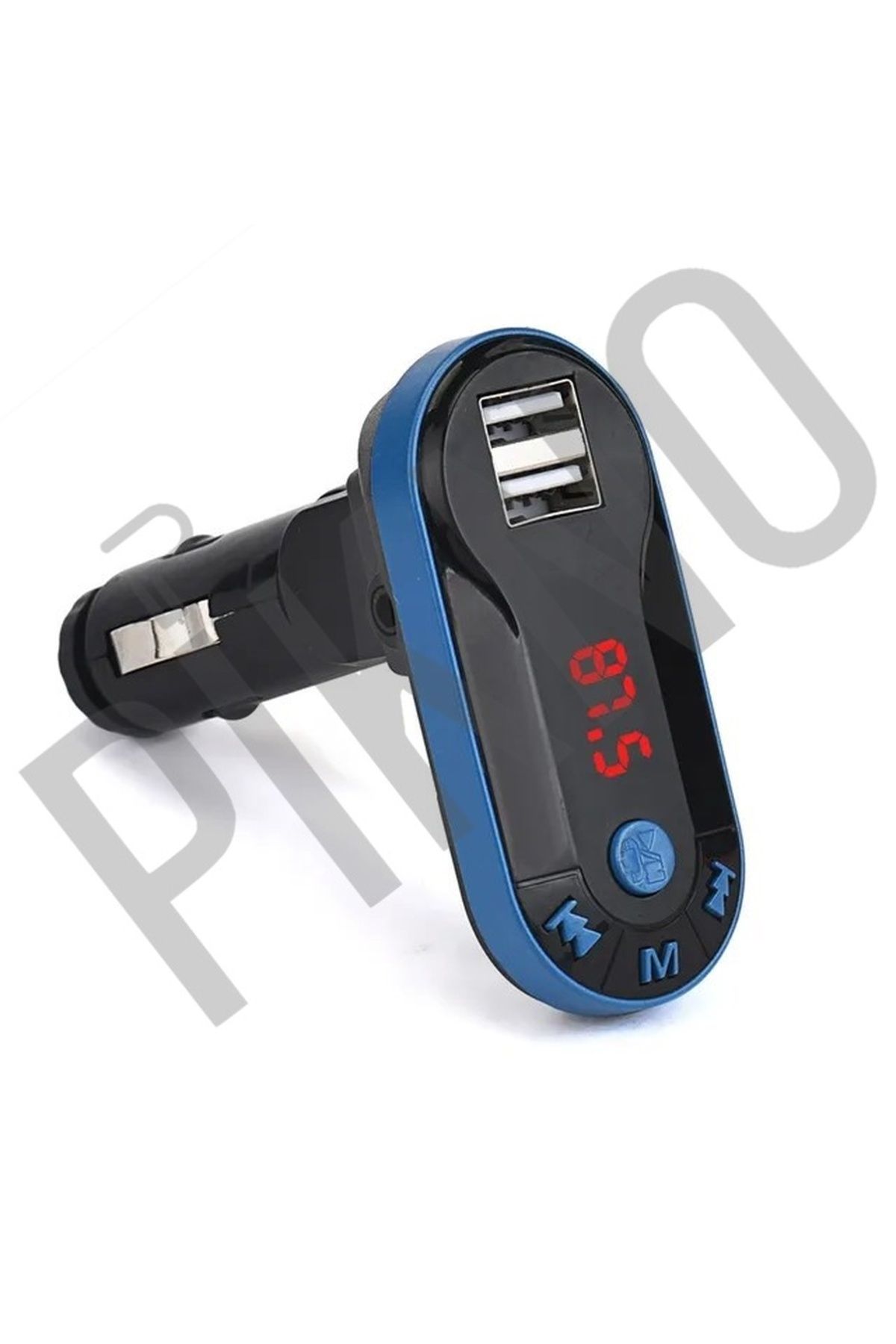 pikno Şarj Özellikli Dijital Göstergeli Bluetooth Fm Transmitter Siyah - G8