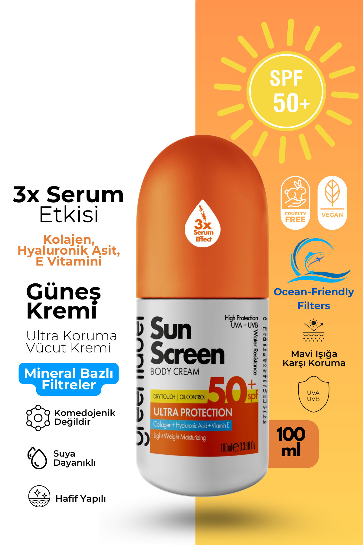 ضد آفتاب بدن  GLK-057