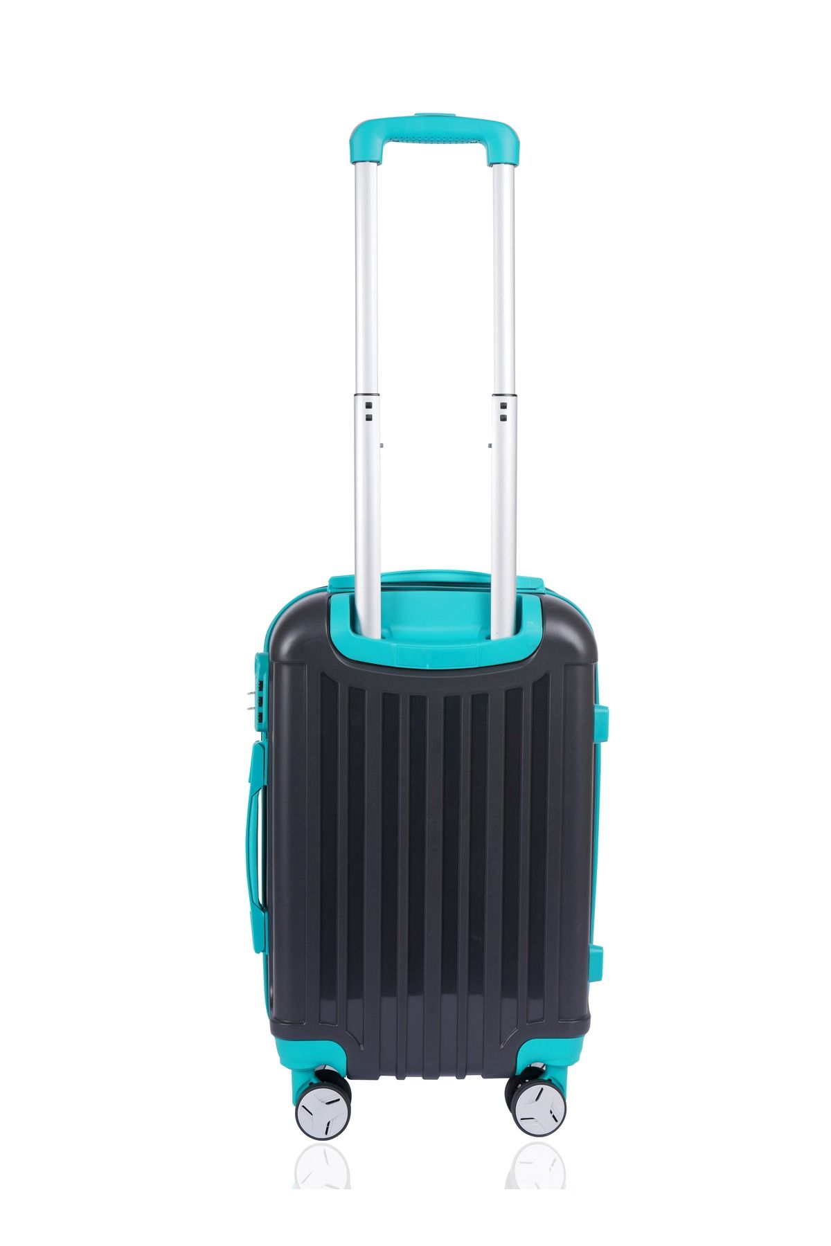 Mnuk-Viator Carry-On Luggage | Hardside Trolley | 20 Black 2