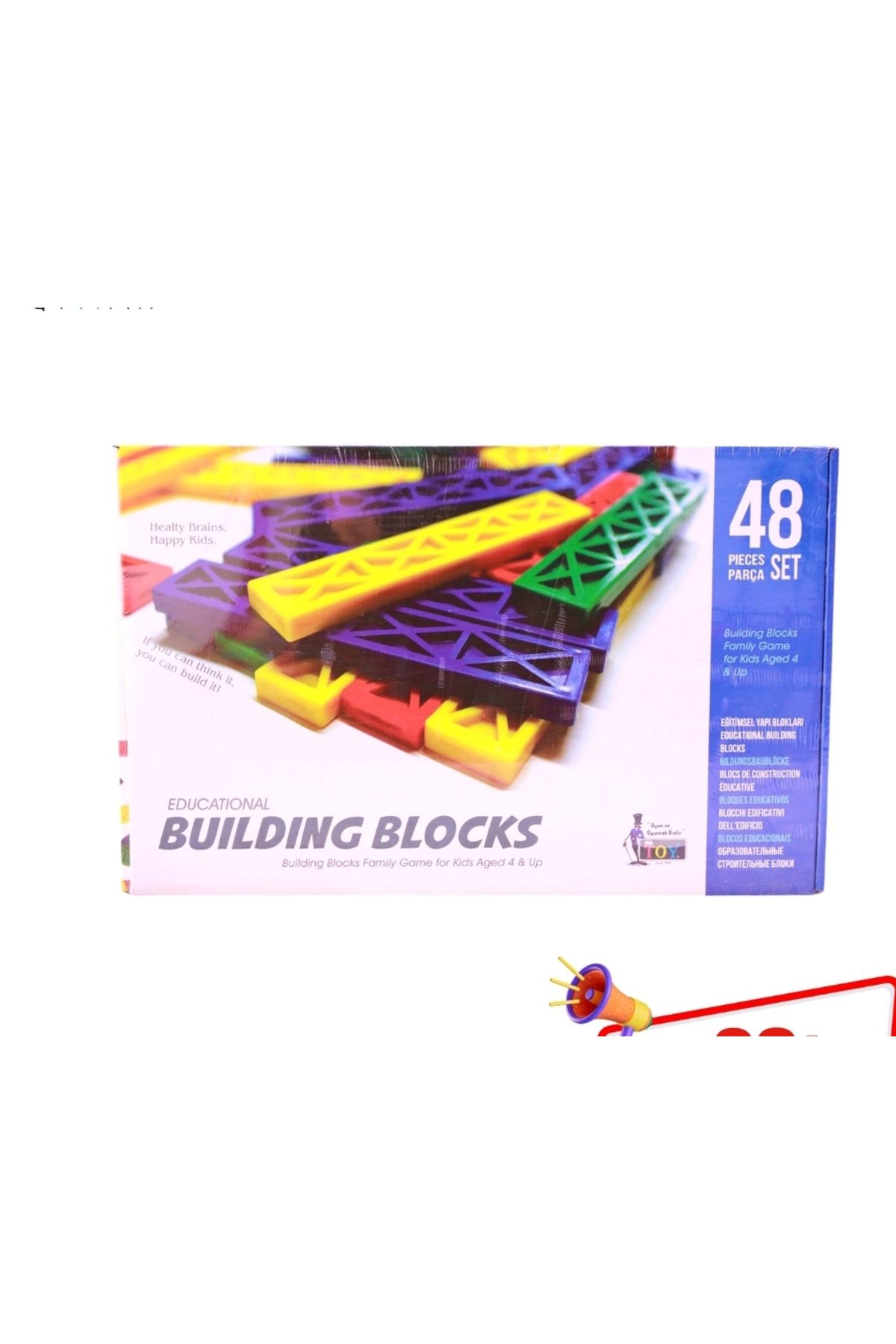 Çınar Building Blocks Eğitici Yapı Oyunu