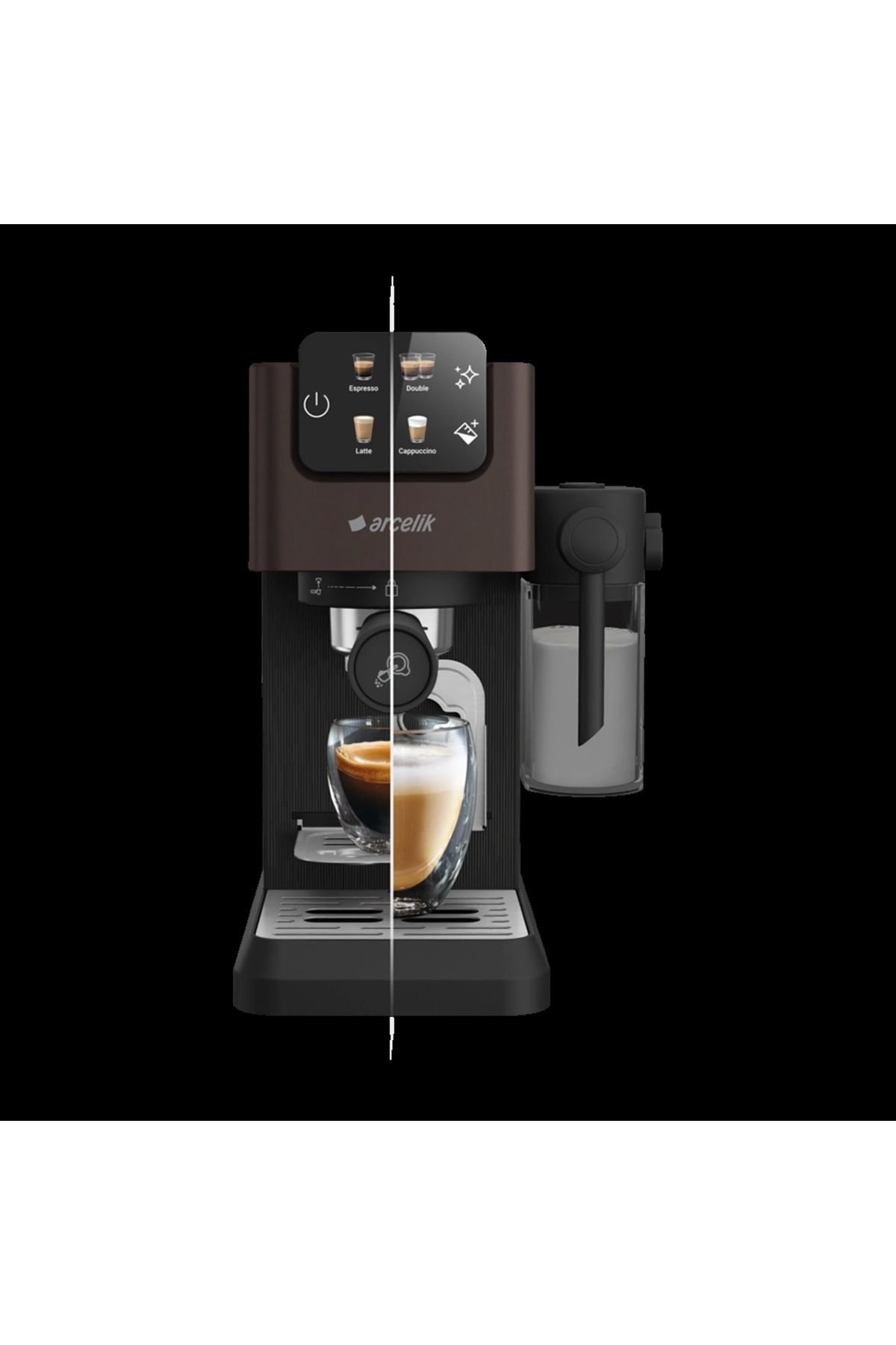 Arçelik Imperium Barista® Em 6450 Kapsüllü Yarı Otomatik Espresso Makinesi