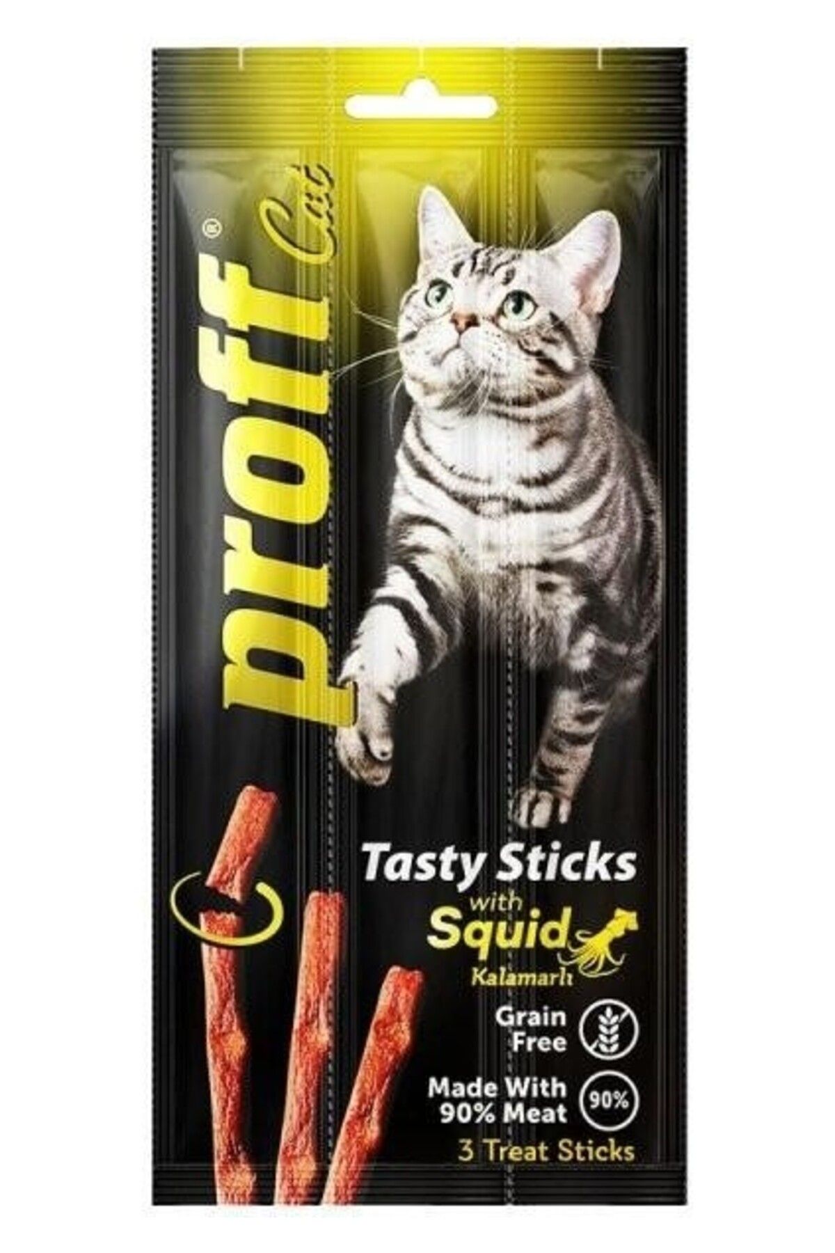 Proff Kalamarlı Kedi Ödül Çubukları 15 gr