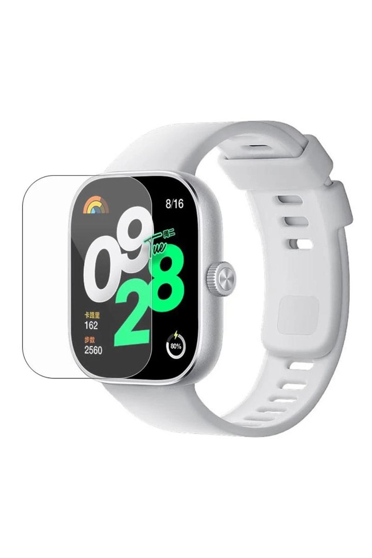 UKSCASE Xiaomi Redmi Watch 4 Uyumlu Ekran Koruyucu Nano Cam 10 Adet