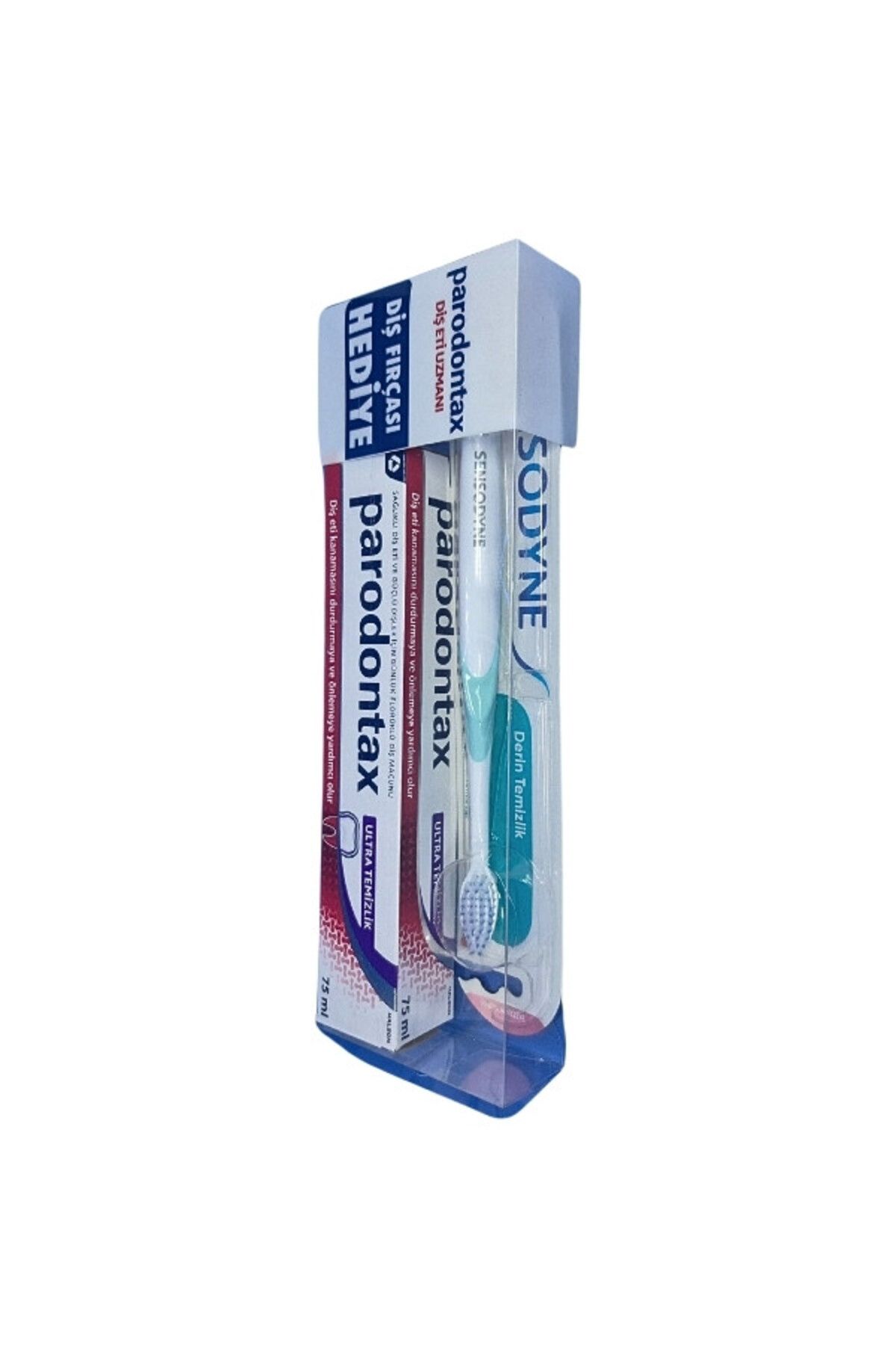 HT LIFE Parodontax Diş Macunu 75 ml+Sensodyne Diş Fırçası