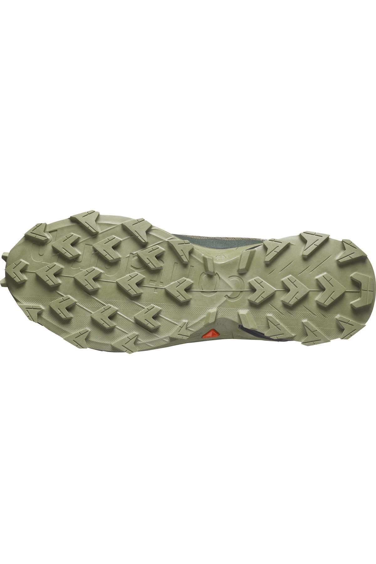 Salomon-473103   Alphacross 5 Khaki Goretex Outdoor Shoes 6