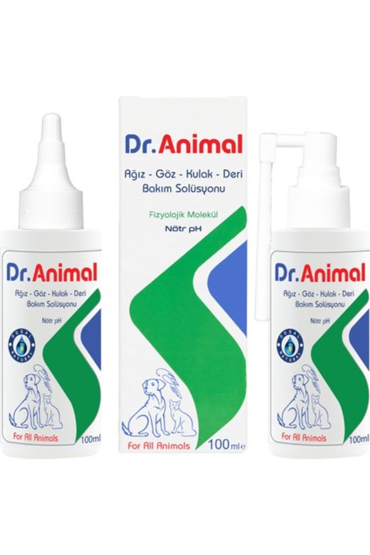 Orqinel Ağız, Göz, Kulak, Deri Bakım Solüsyonu 100 ml