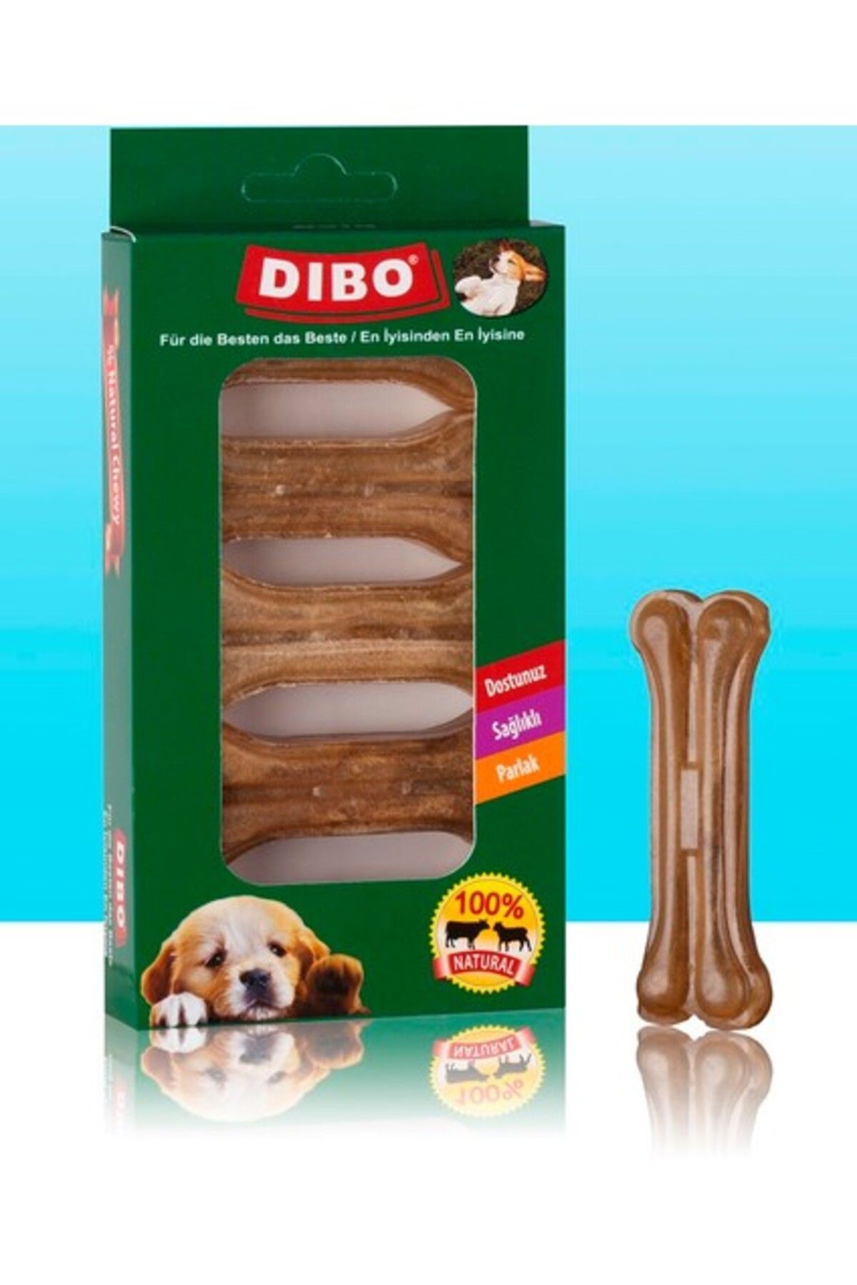 Dibo Naturel Pres Kemik 25gr 7cm 5'li