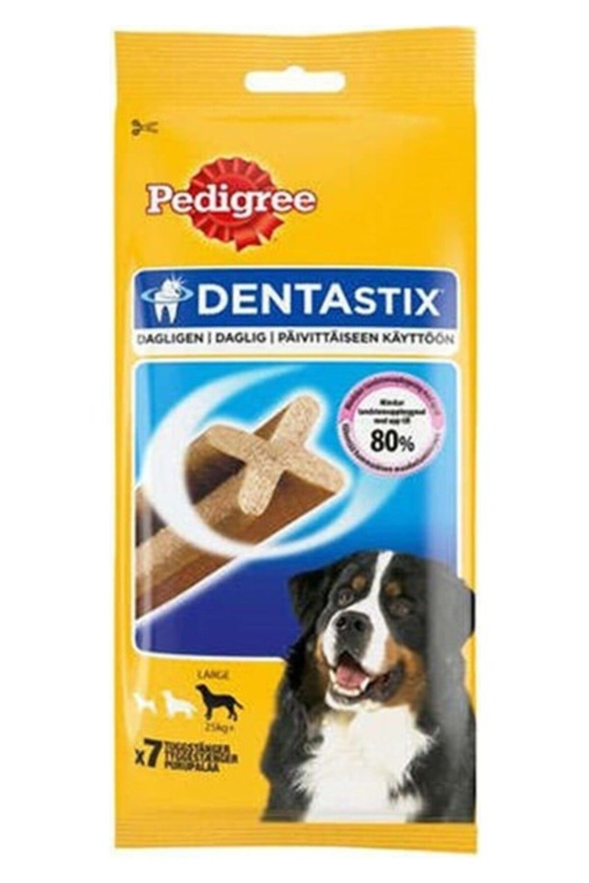 Pedigree Dentastix Büyük Köpekler İçin Ödül 7 Çubuk 270 Gr
