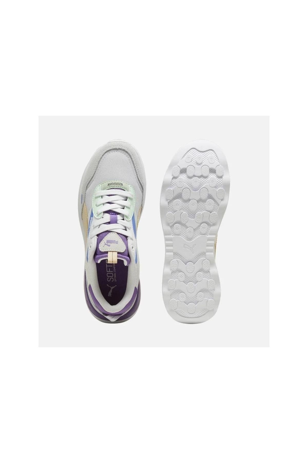 Puma-Adidași cu platformă Runtamed 11 - gri, model 392324 4