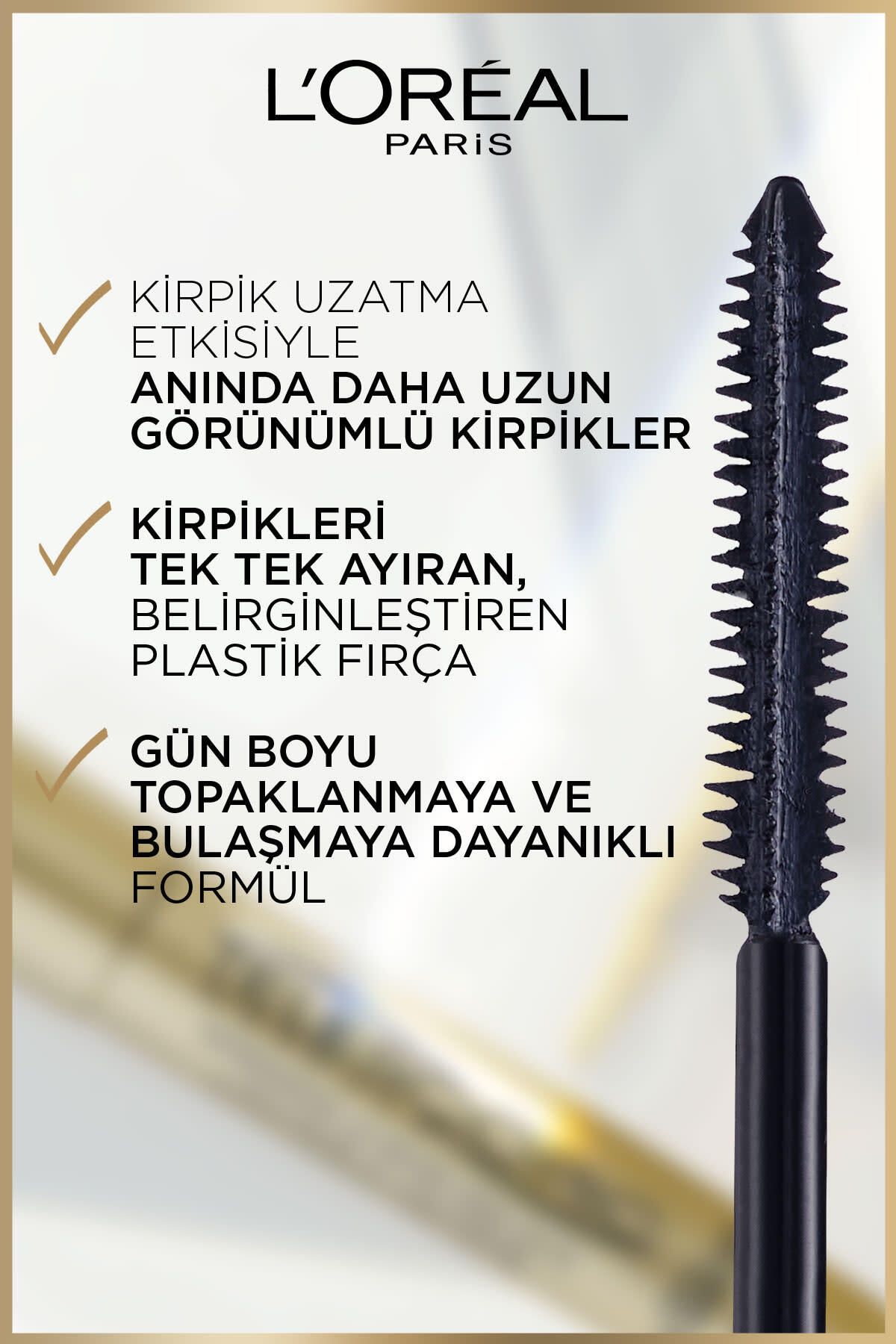 L'Oreal Paris-Telescopic Black Long Looking Mascara 4