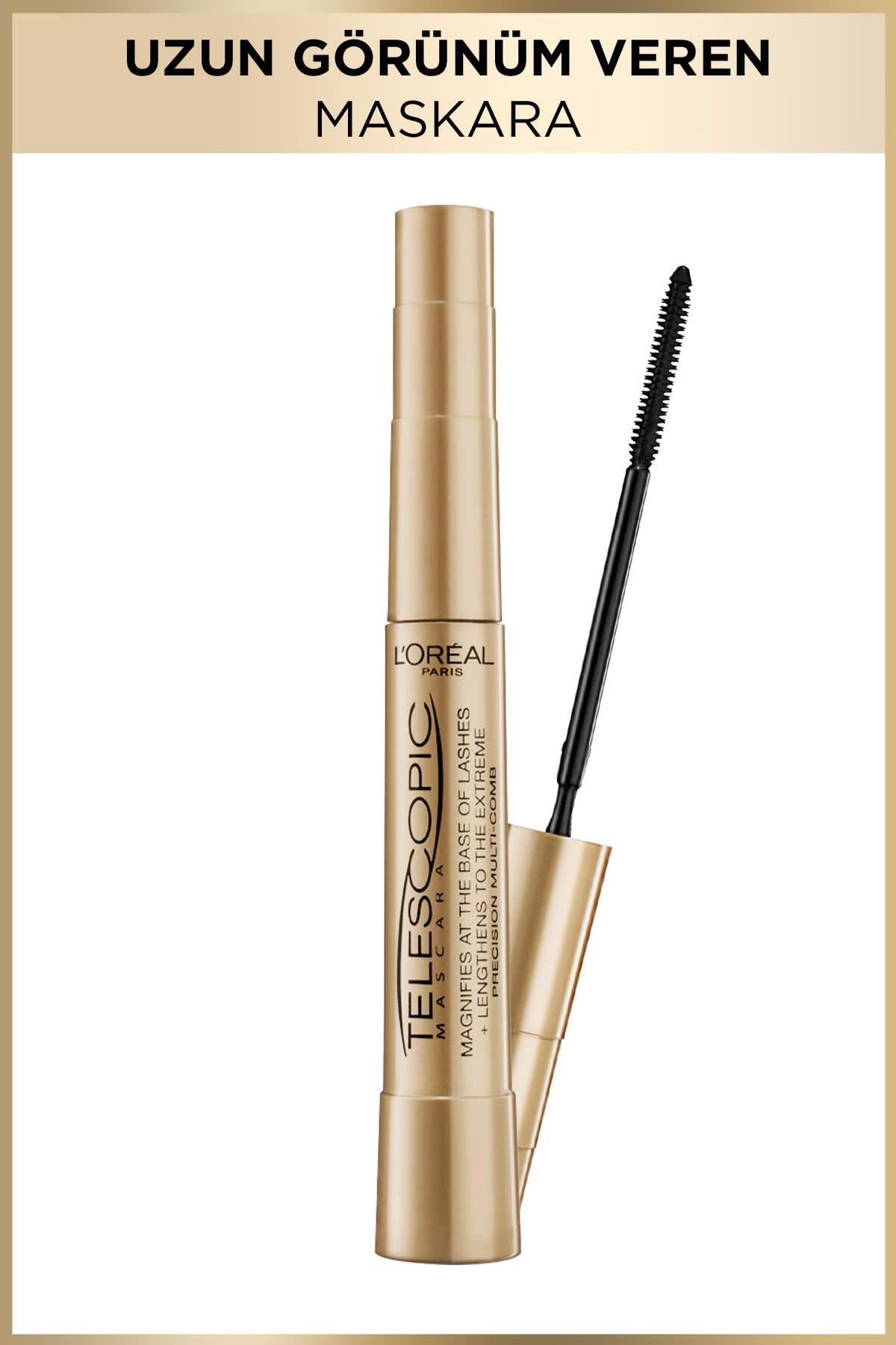 L'Oreal Paris-Telescopic Black Long Looking Mascara 1