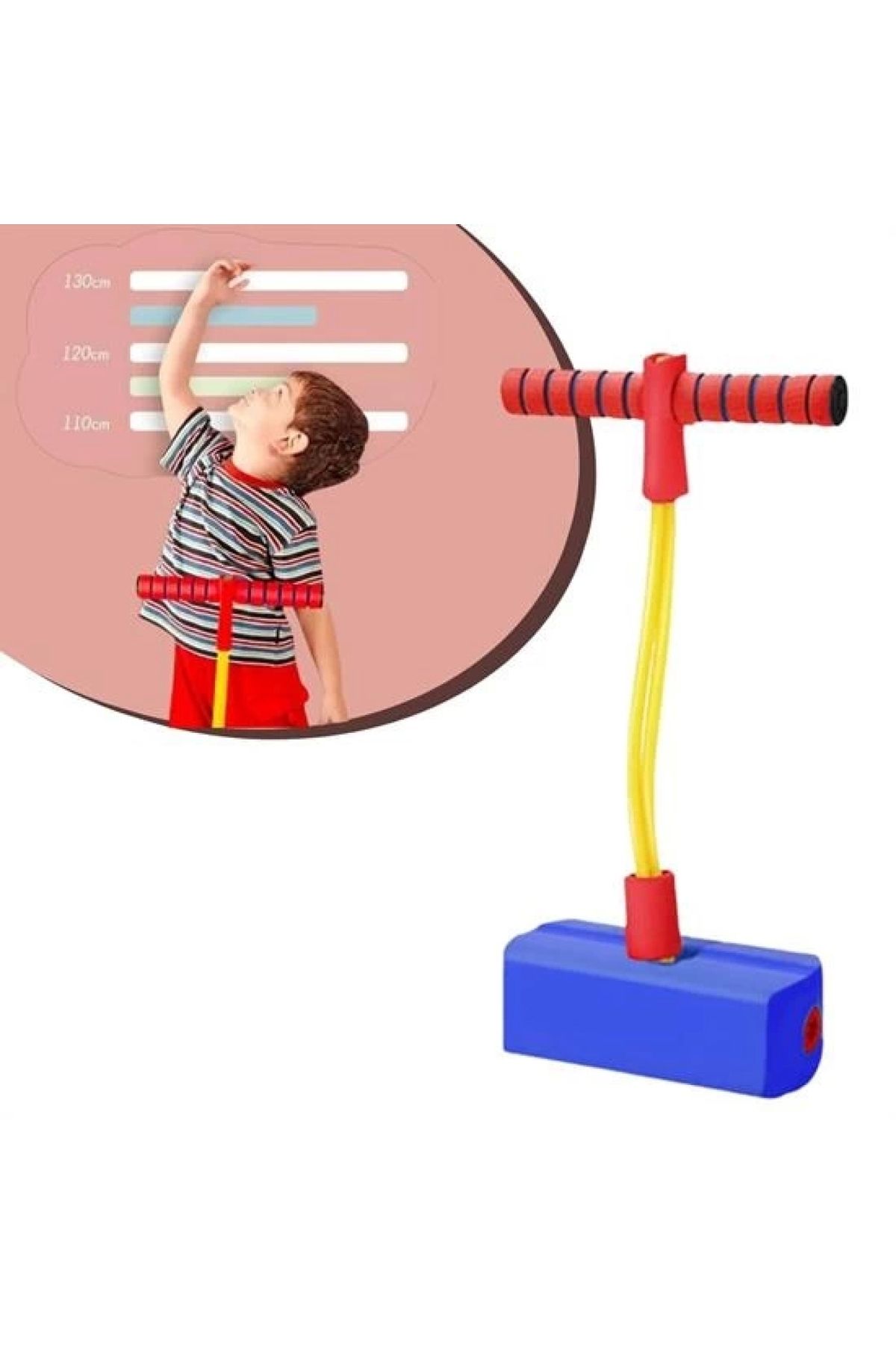 OZCMAX 2 Adet Çocuklar İçin Eğitici Zıplama Oyuncağı Boy Uzatıcı Fiziksel ve Zihinsell Spor (gt)