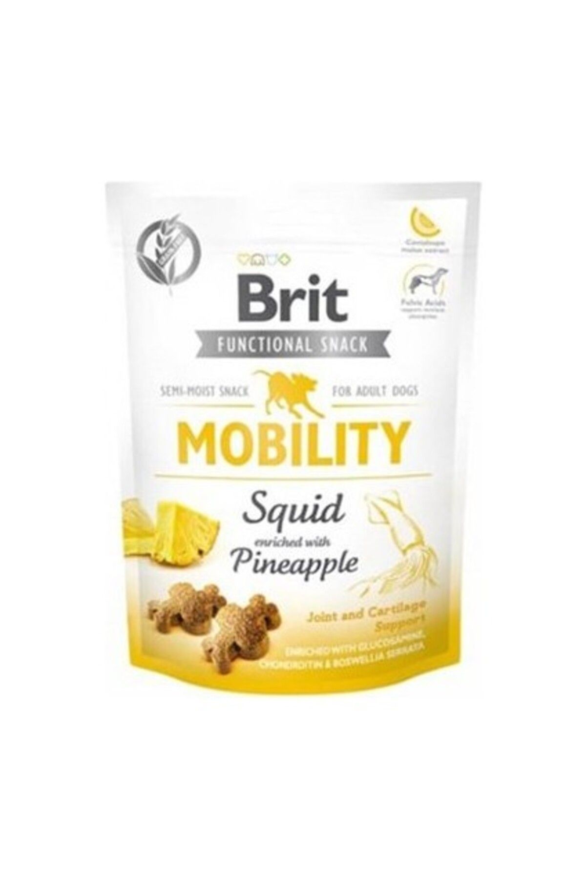 Brit Care Brit Mobility Ananas ve Kalamarlı Köpek Ödül Maması 150 gr