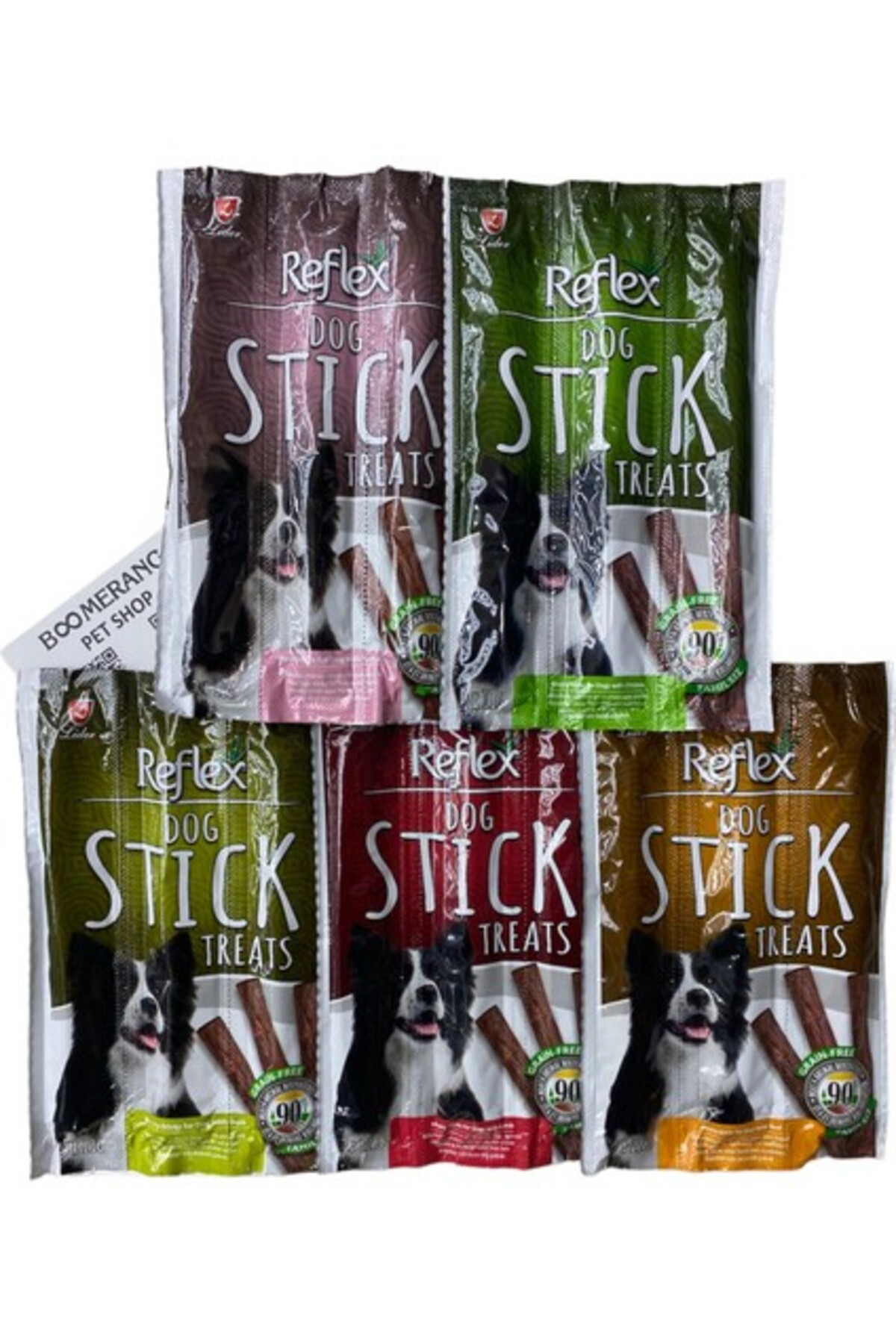 Stick Köpek Ödül Maması Karışık Set 5 Paket Köpek Ödül Maması