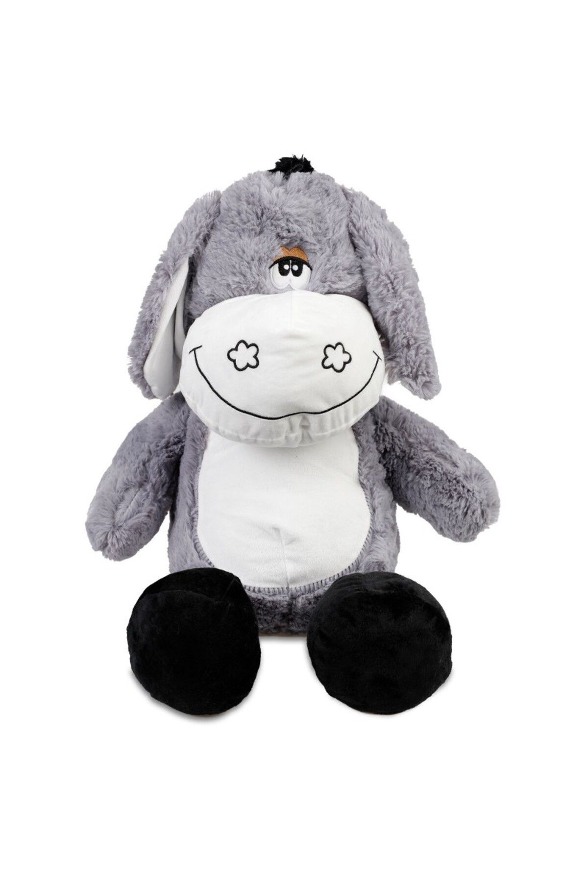 Mıncır Shop-Cute Donkey Plush - Sleeping and Playmate - Gift Plush Toy - Large Size 70 cm 1