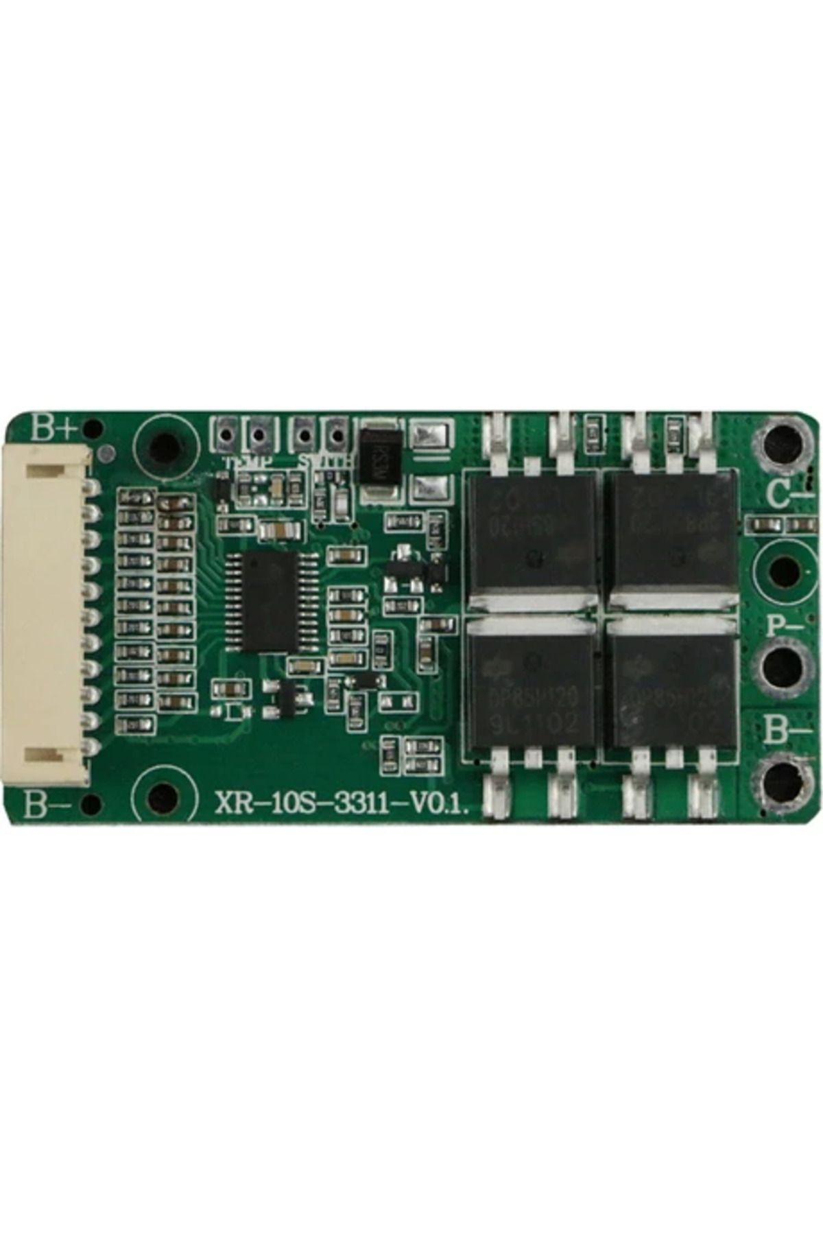 Obay Bms 10S 36V 15A 18650 Li-Ion Lityum Pil Şarj Koruma Levhası Pcb Pcm Escooter E-Bisiklet Şarjı Için