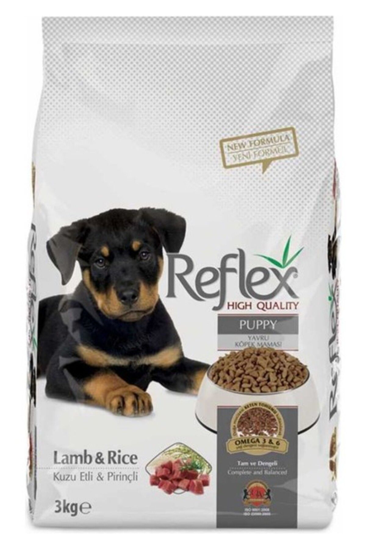 Reflex Kuzulu Yavru Kuru Köpek Maması 3 kg