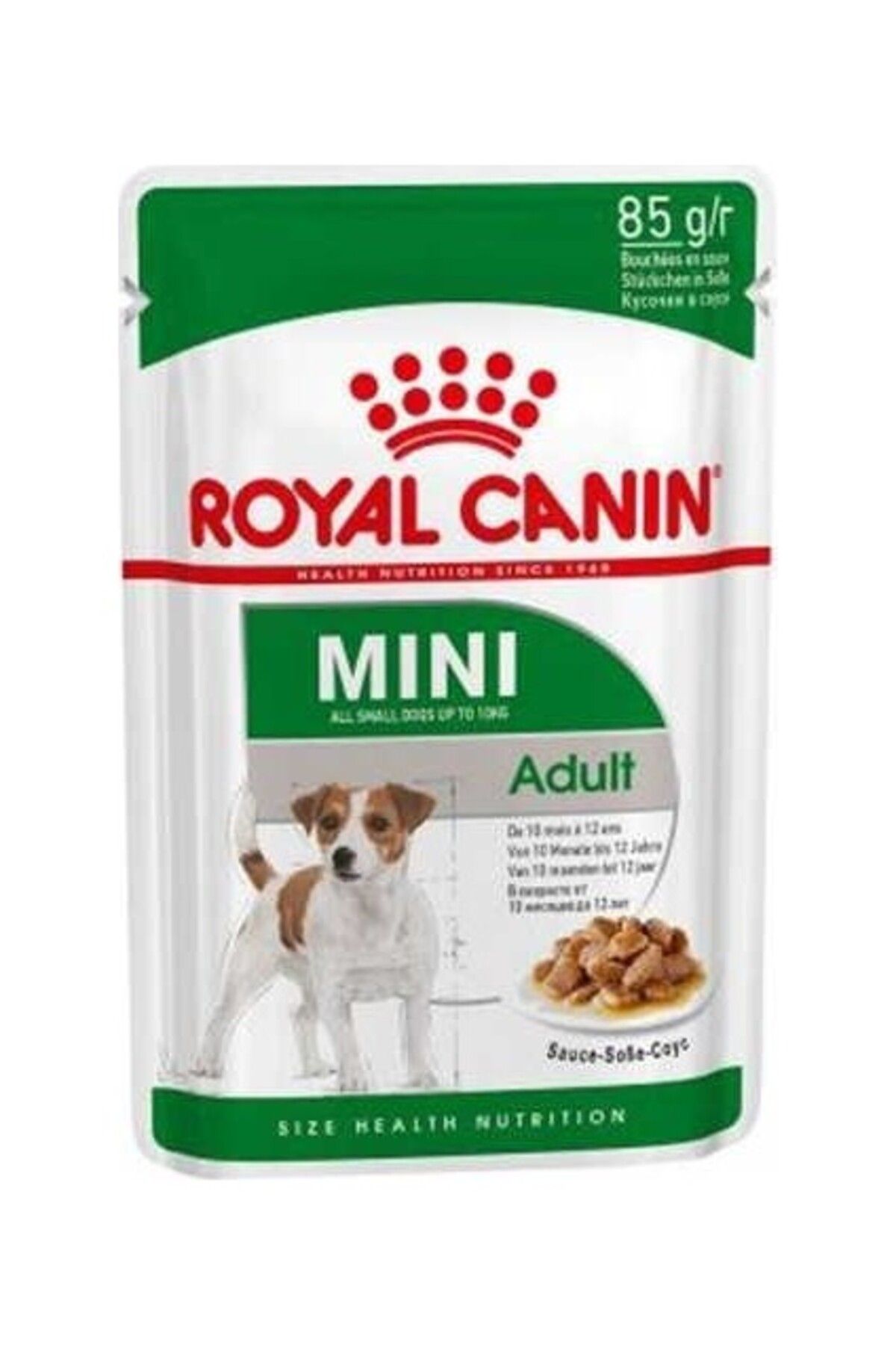 Royal Canin Mini Adult Pouch Yetişkin Köpek Konservesi 85 Gr