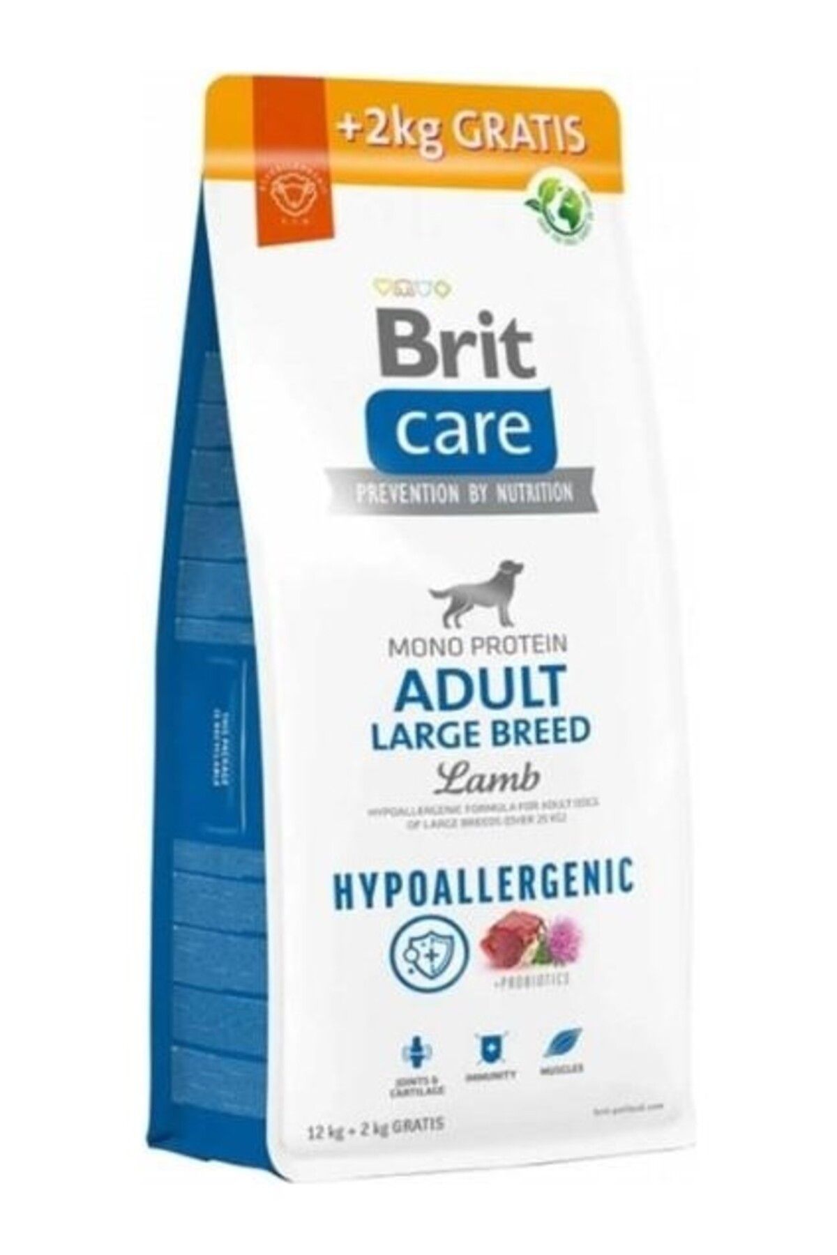 Brit Care Hypoallergenic Kuzu Yetişkin Köpek Maması 12KG+2KG