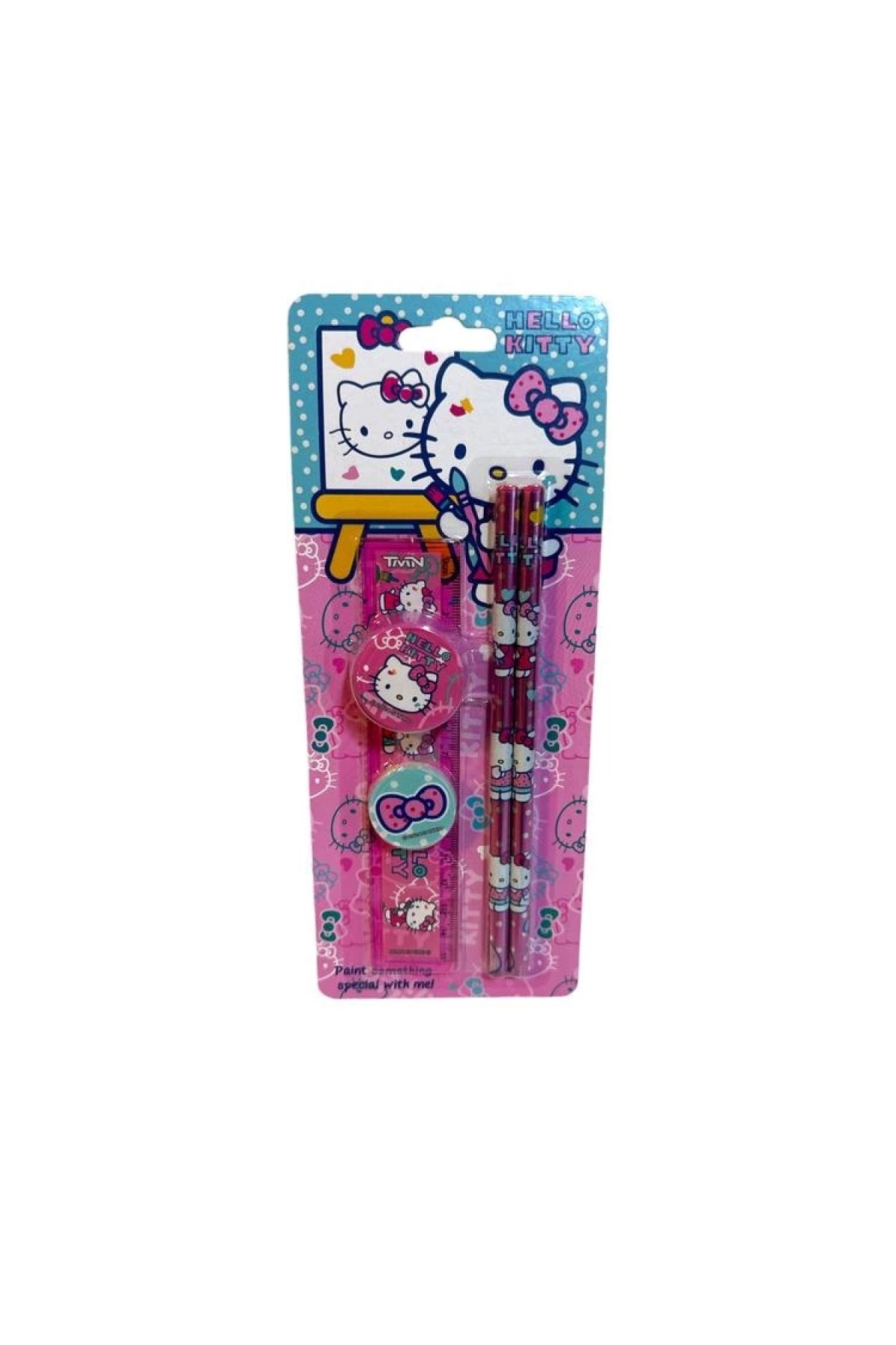 Hello Kitty TMN 582355 HELLO KITTY 5'Lİ KIRTASİYE SETİ