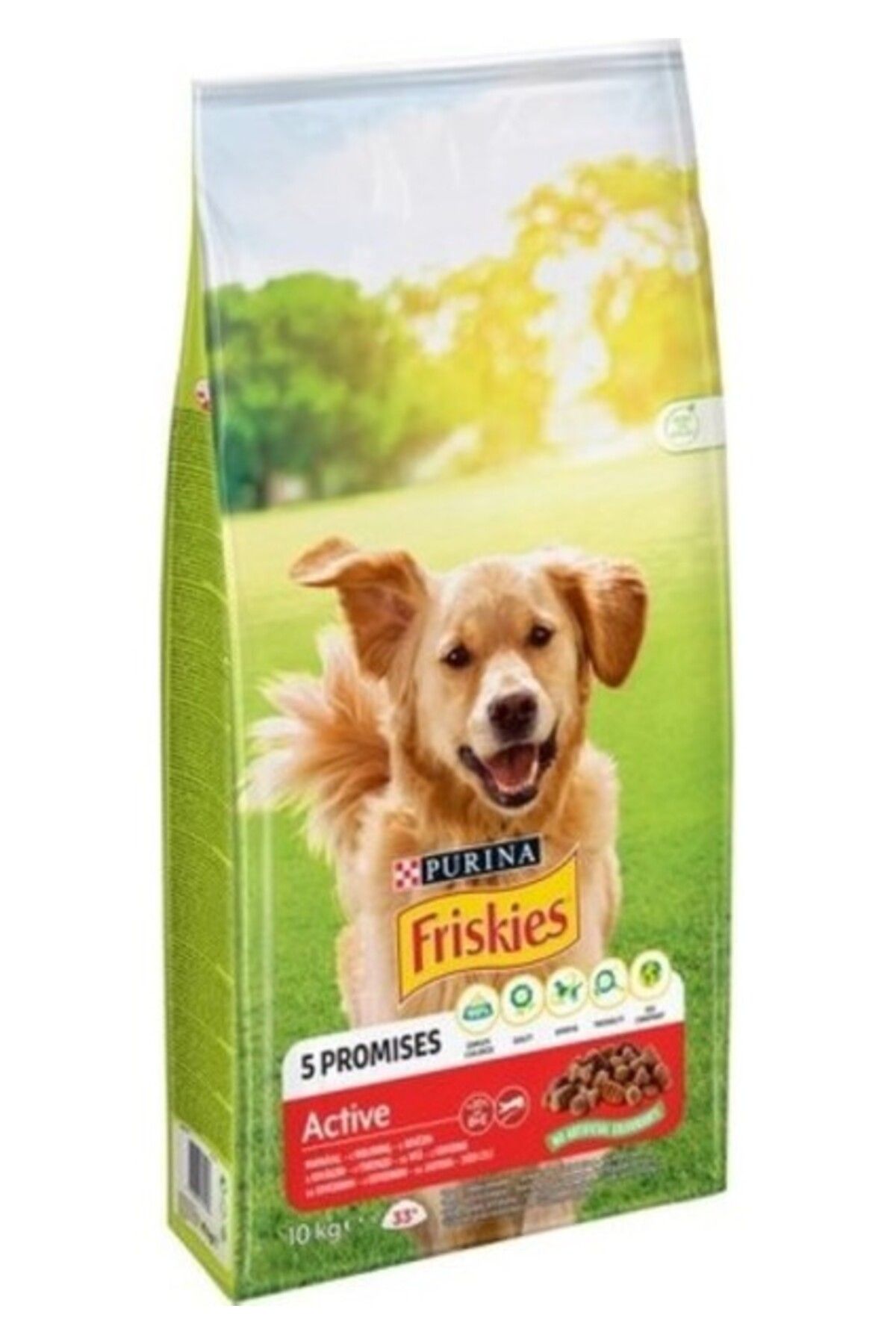 Friskies Active Vitafit Biftekli Yetişkin Köpek Maması 10 kg