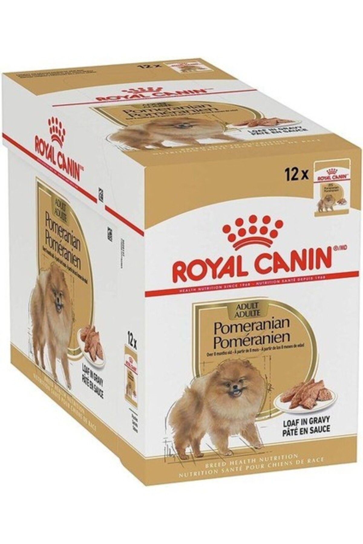 Royal Canin Pomeranian Yetişkin Köpek Yaş Maması 85 Gr X 12 Adet