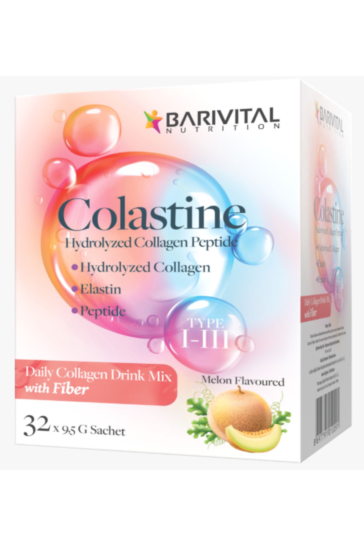 BARİVİTAL Bari̇vi̇tal Colasti̇ne Hi̇droli̇ze Collagen+ Elasti̇n 32 Saşe