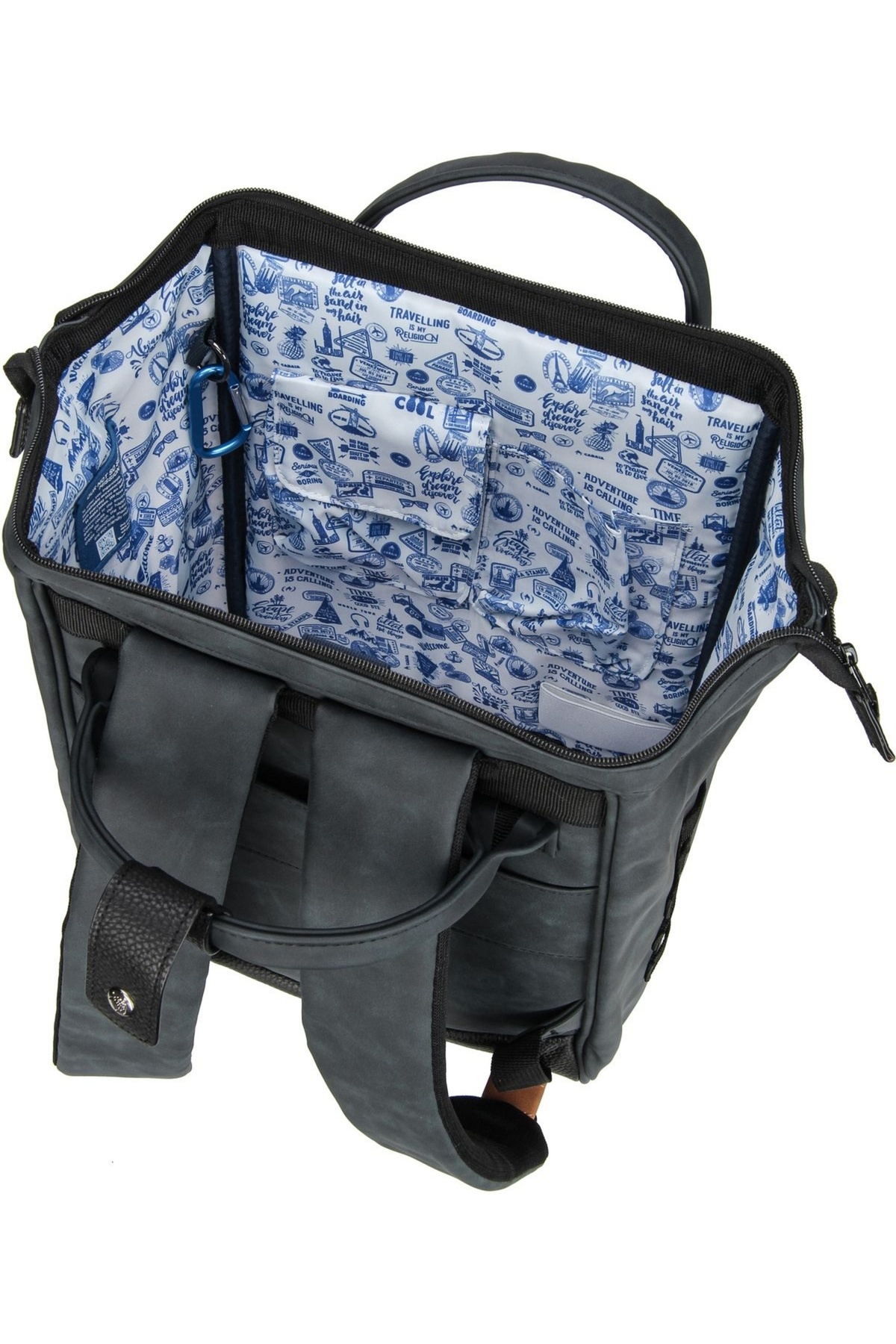 Cabaia-Rucksack / Backpack Adventurer Vegan Nubuck Medium 4