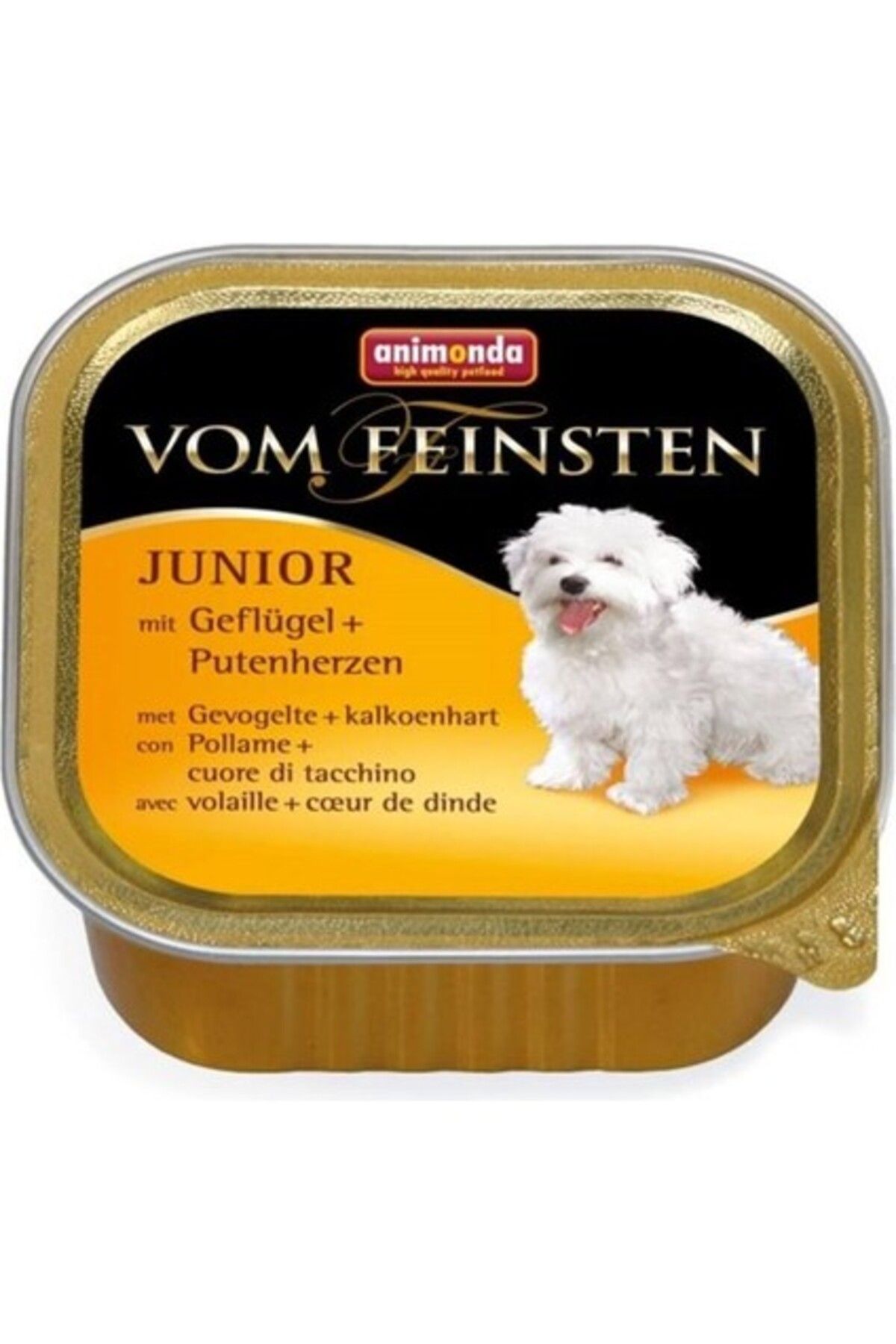 Animonda Kümes Hayvanlı&Hindi Yürekli Yavru Köpek Konservesi 150 Gr