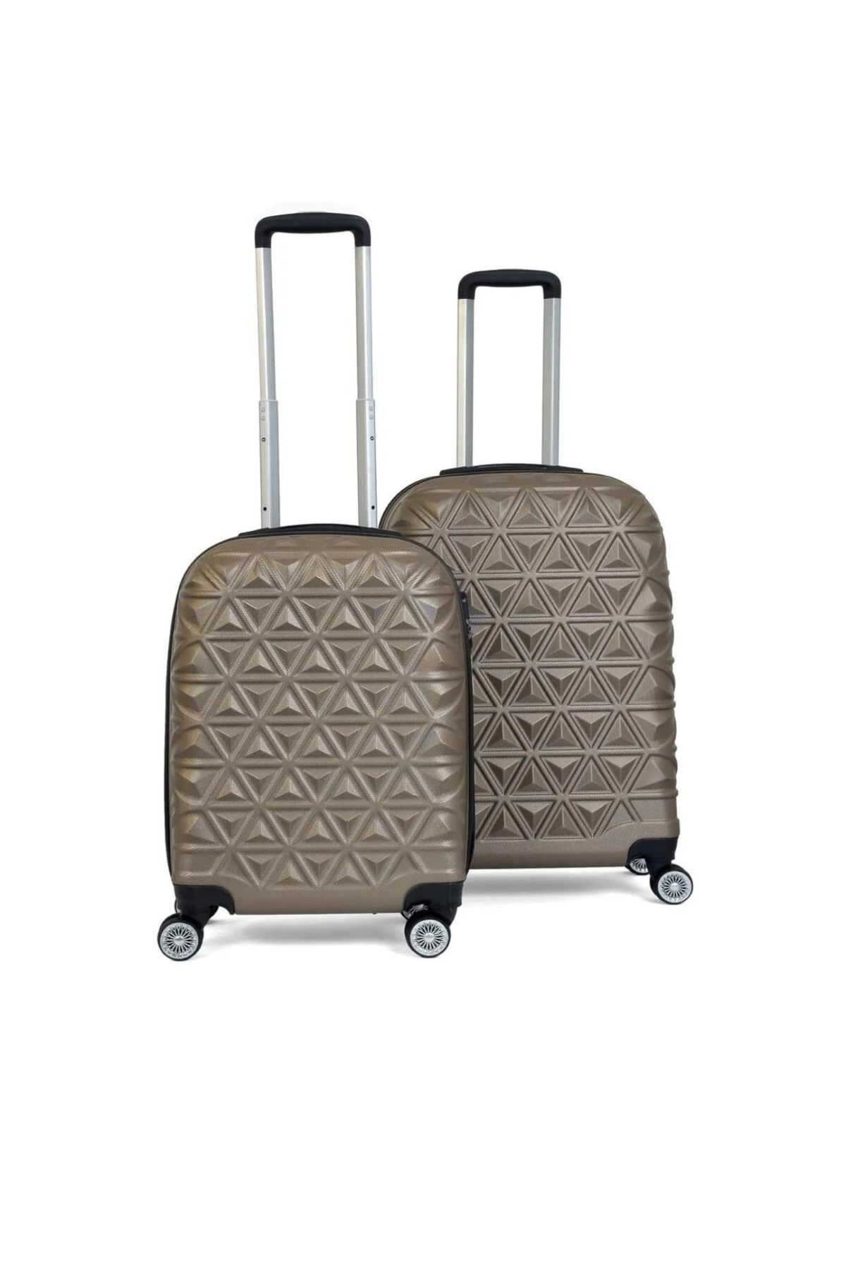 Reymond Luggage Piramit Desen ABS Seyahat Valizi, Canyon Serisi, Kabin Boy&Orta Boy